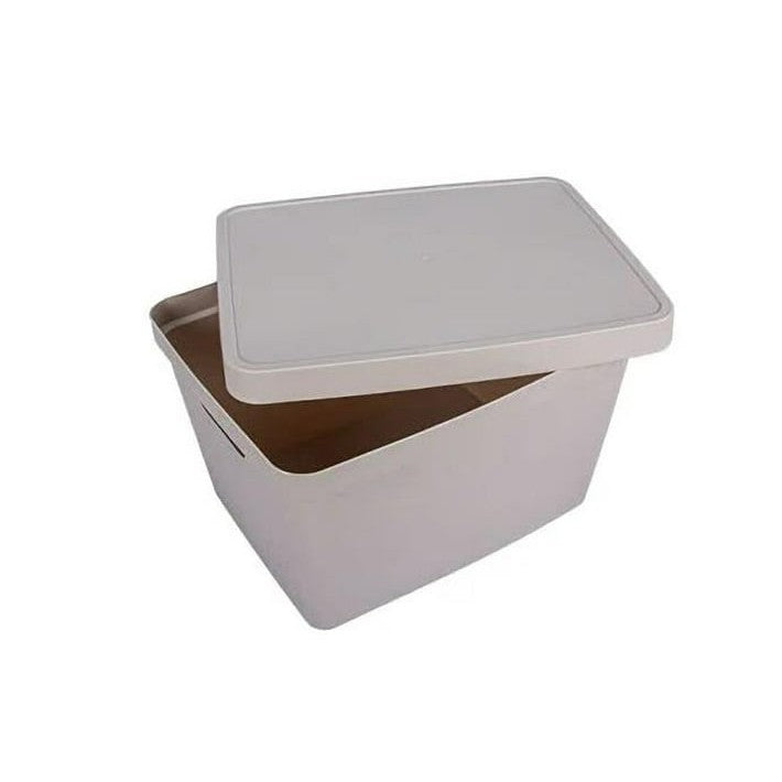 Plastic Storage Box Vinto Design 17L with Lid