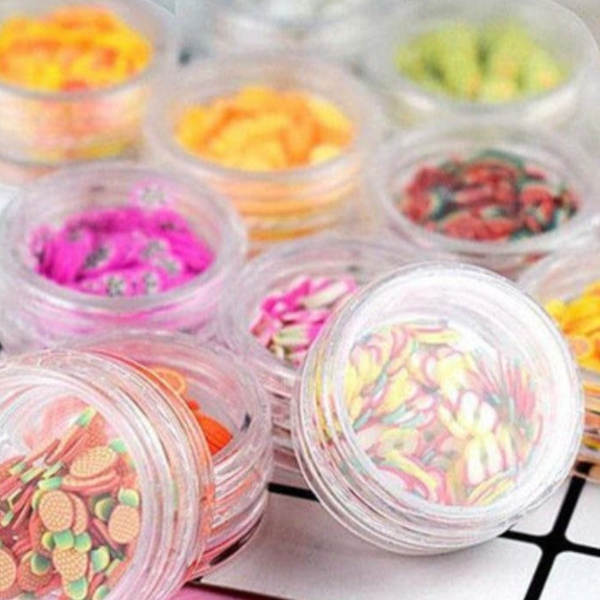 20g Acrylic Cosmetic Container Plastic Jar with Lid Crystal Clear 3pack