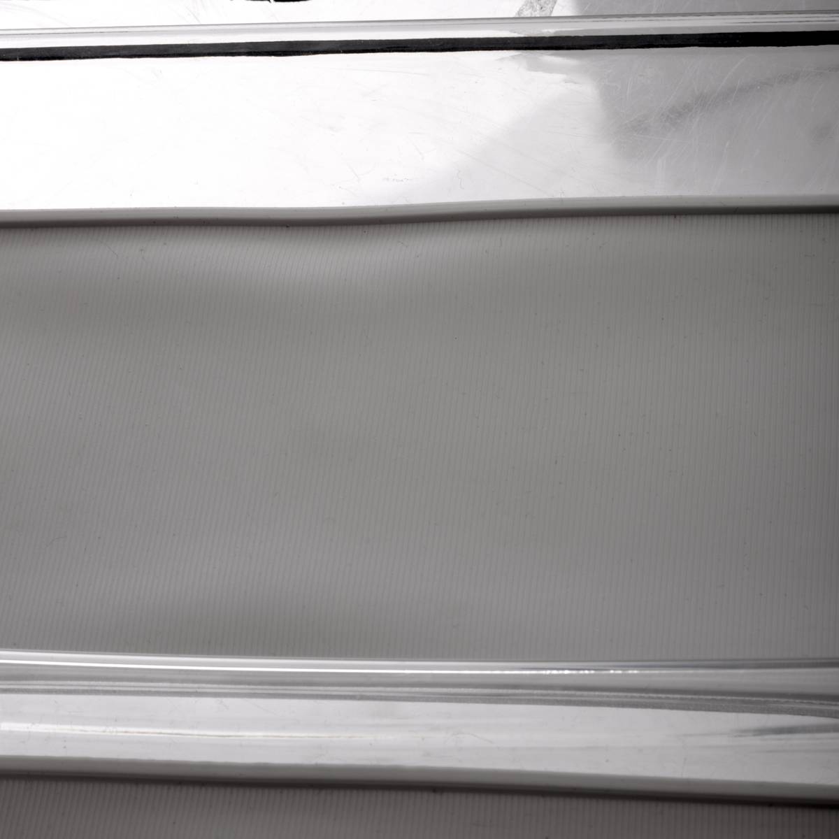 Acrylic Cutlery Holder 3-Compartment Division Non Slip