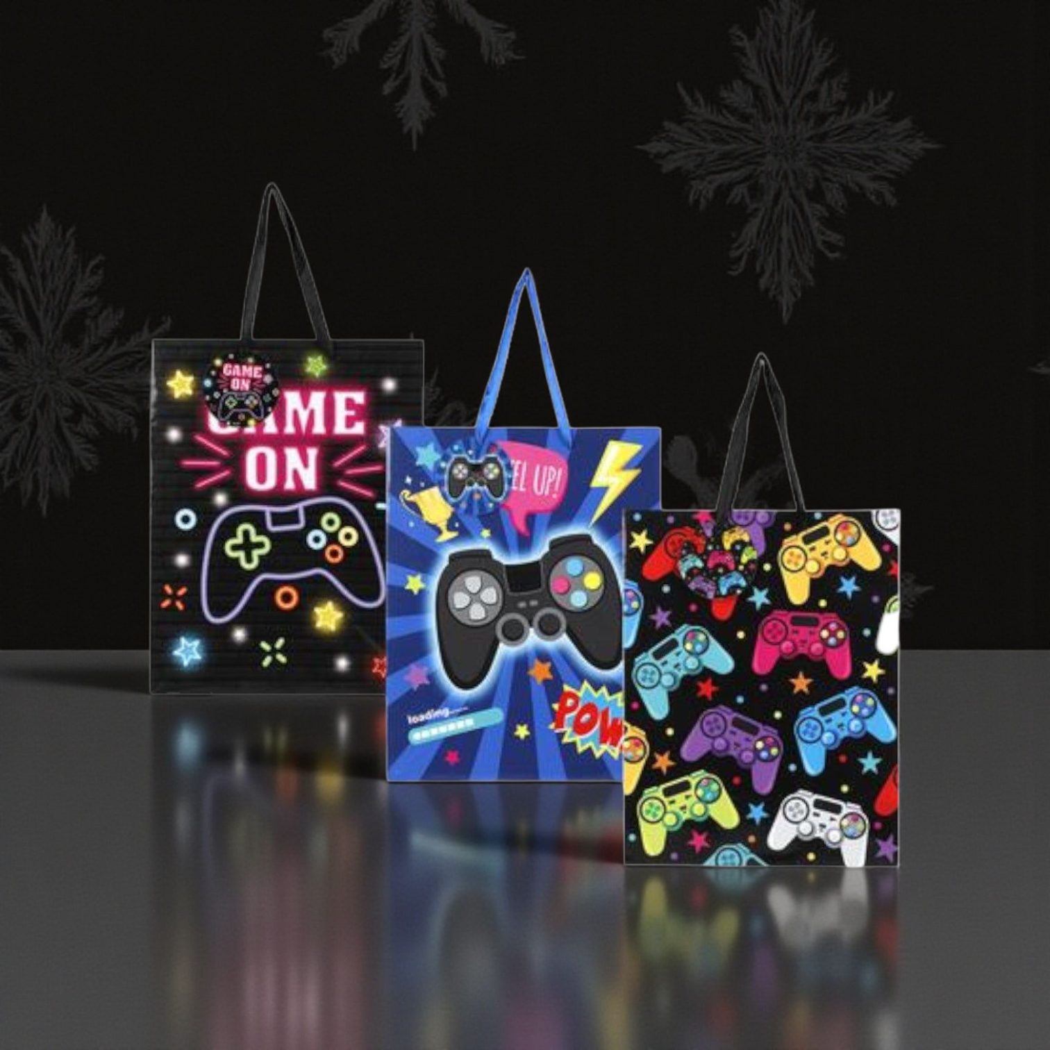 Gaming Designer Gift Bag Large 25x32cm 1pc