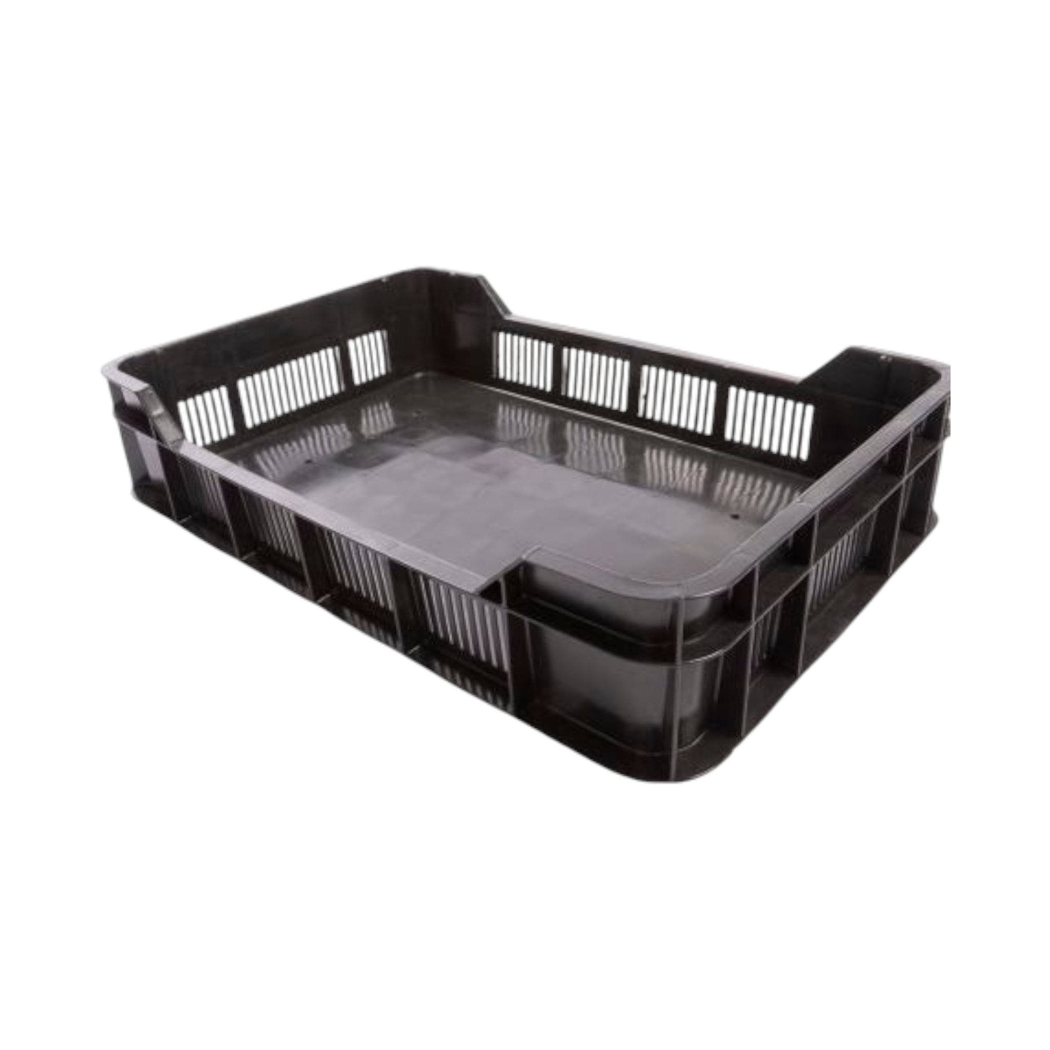 Agri Berry Mini Crate - Plastic Tray Black
