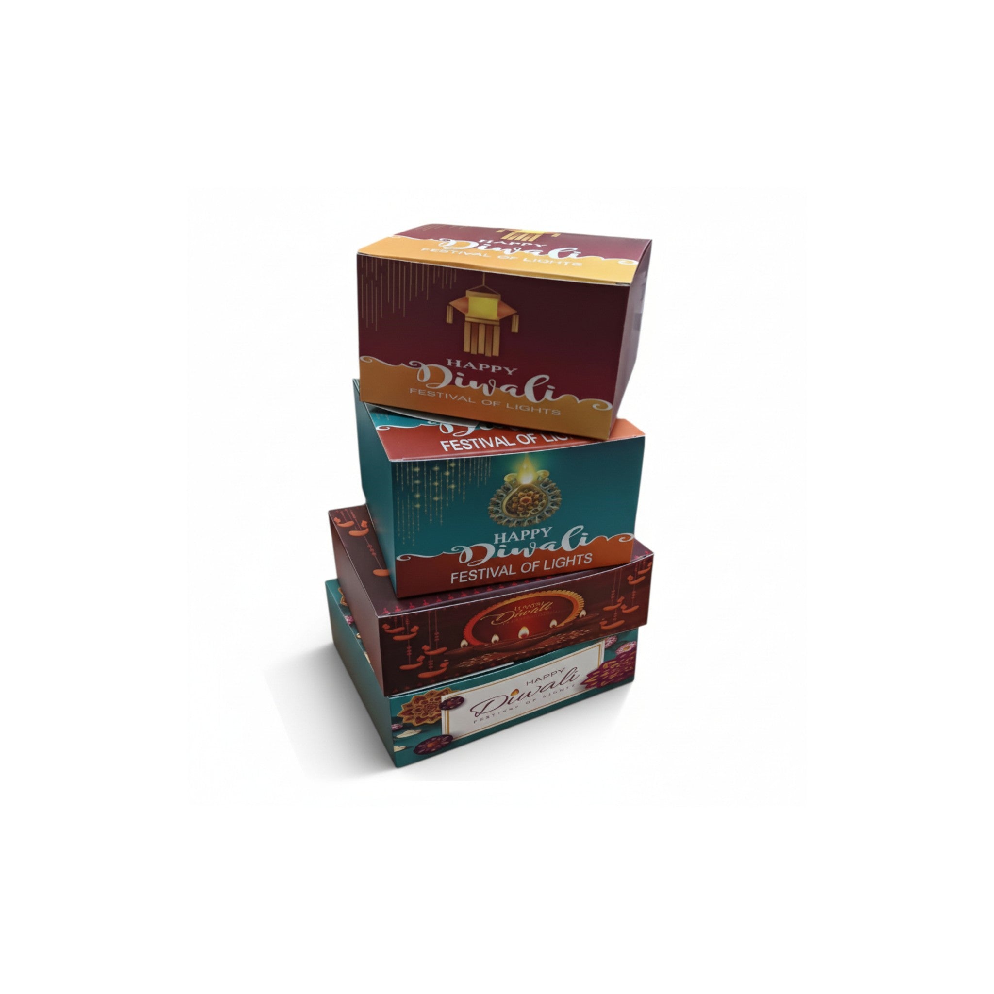 Happy Diwali Gift Boxes 10pcs