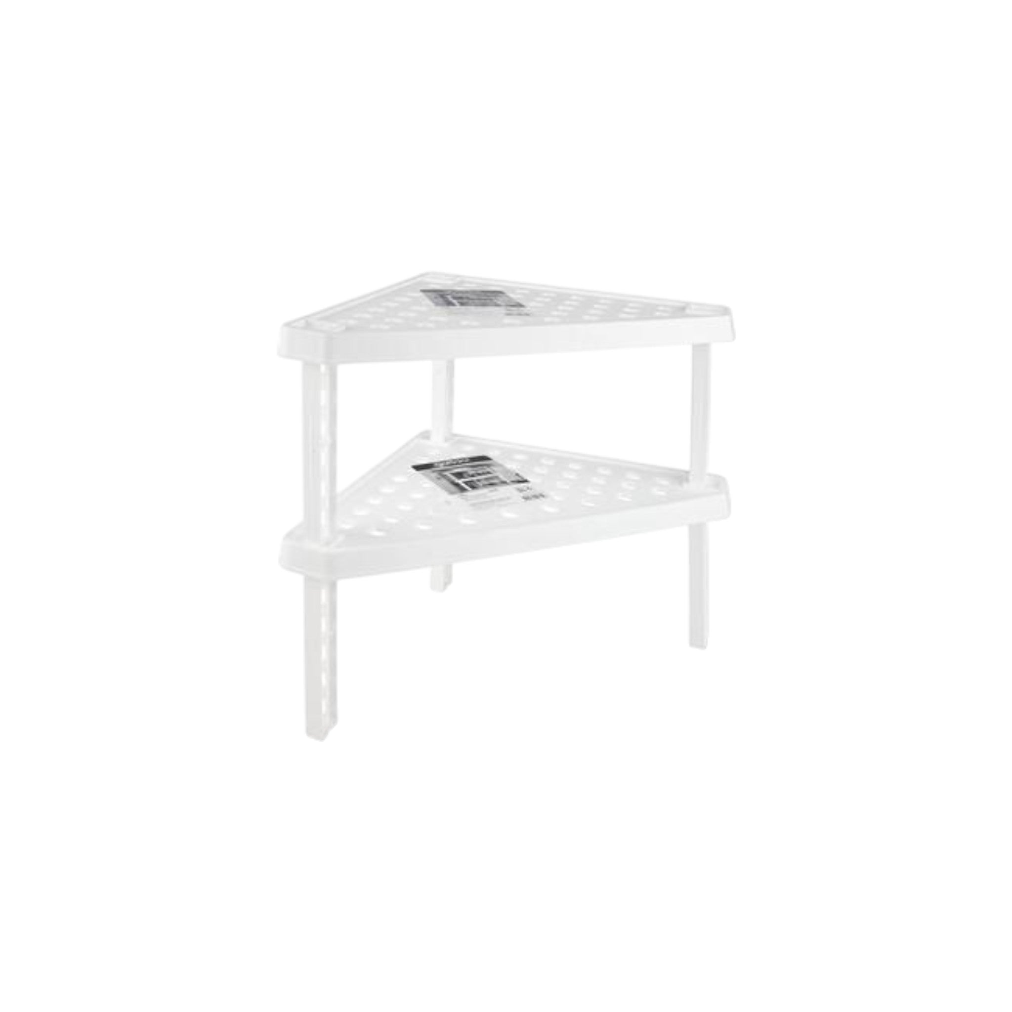 Shelf Riser Triangle with Wheels 25x25x2cm