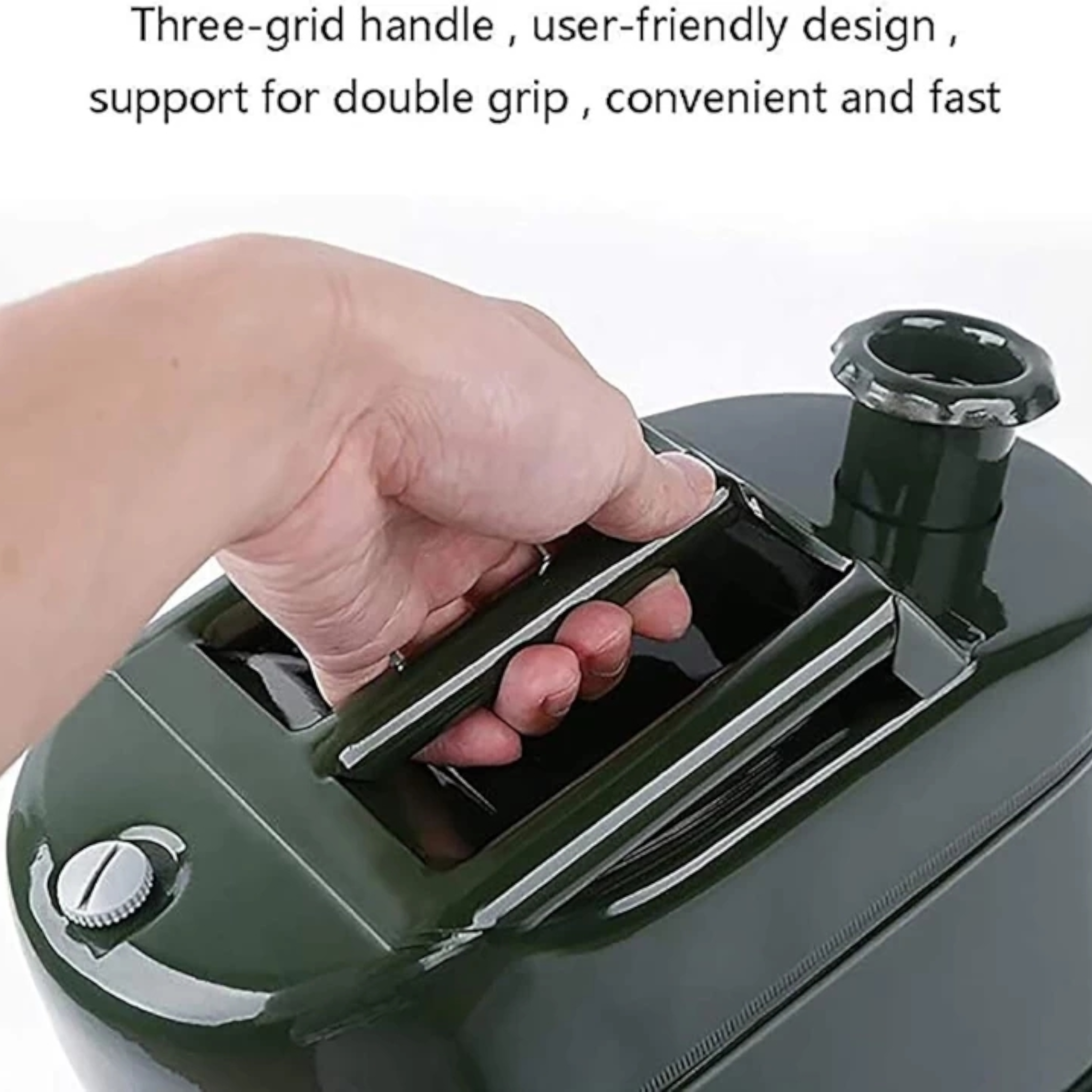 20L Fuel Jerry Can Metal - Portable