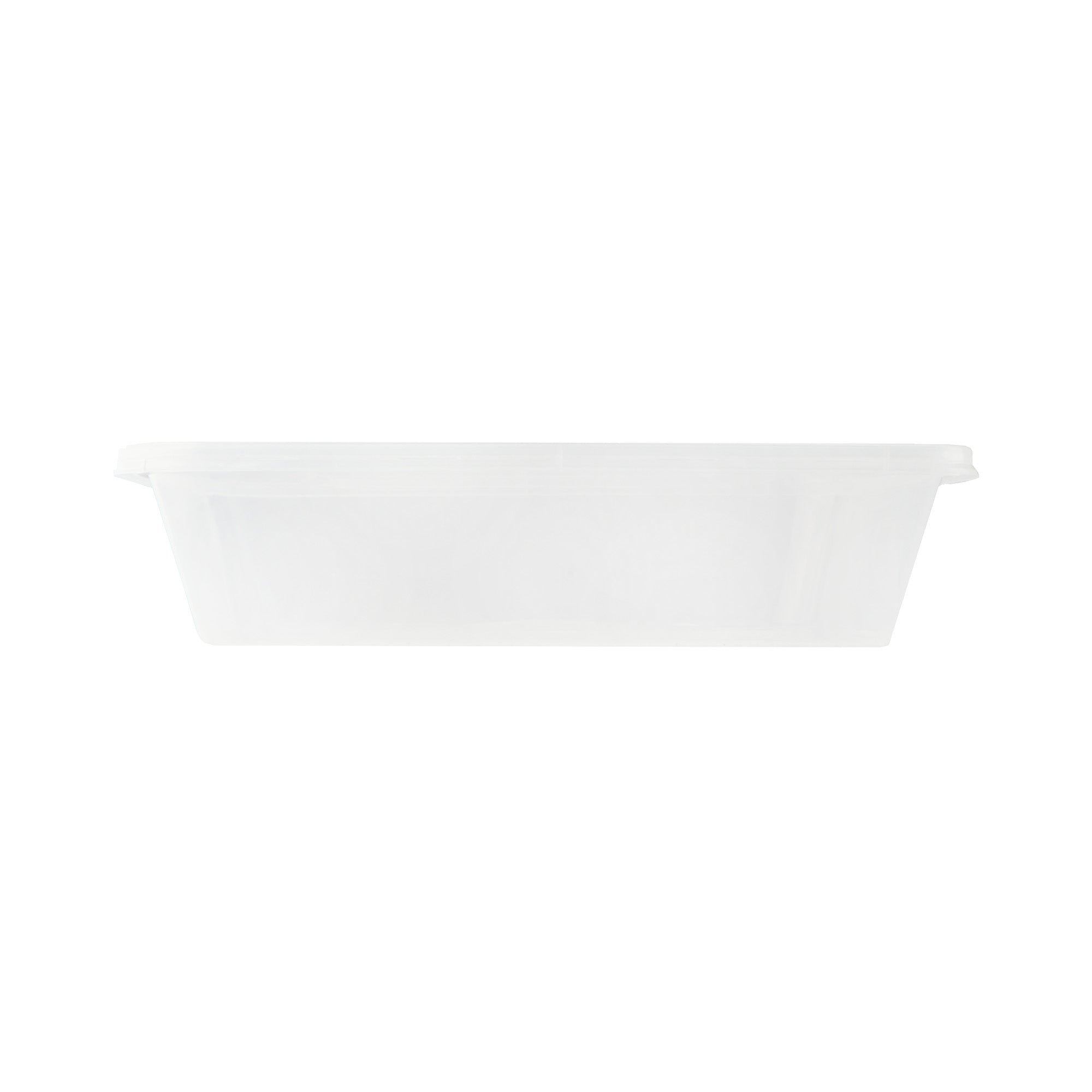 Disposable PP Takeaway Food Container Rectangular with Lid 10pack