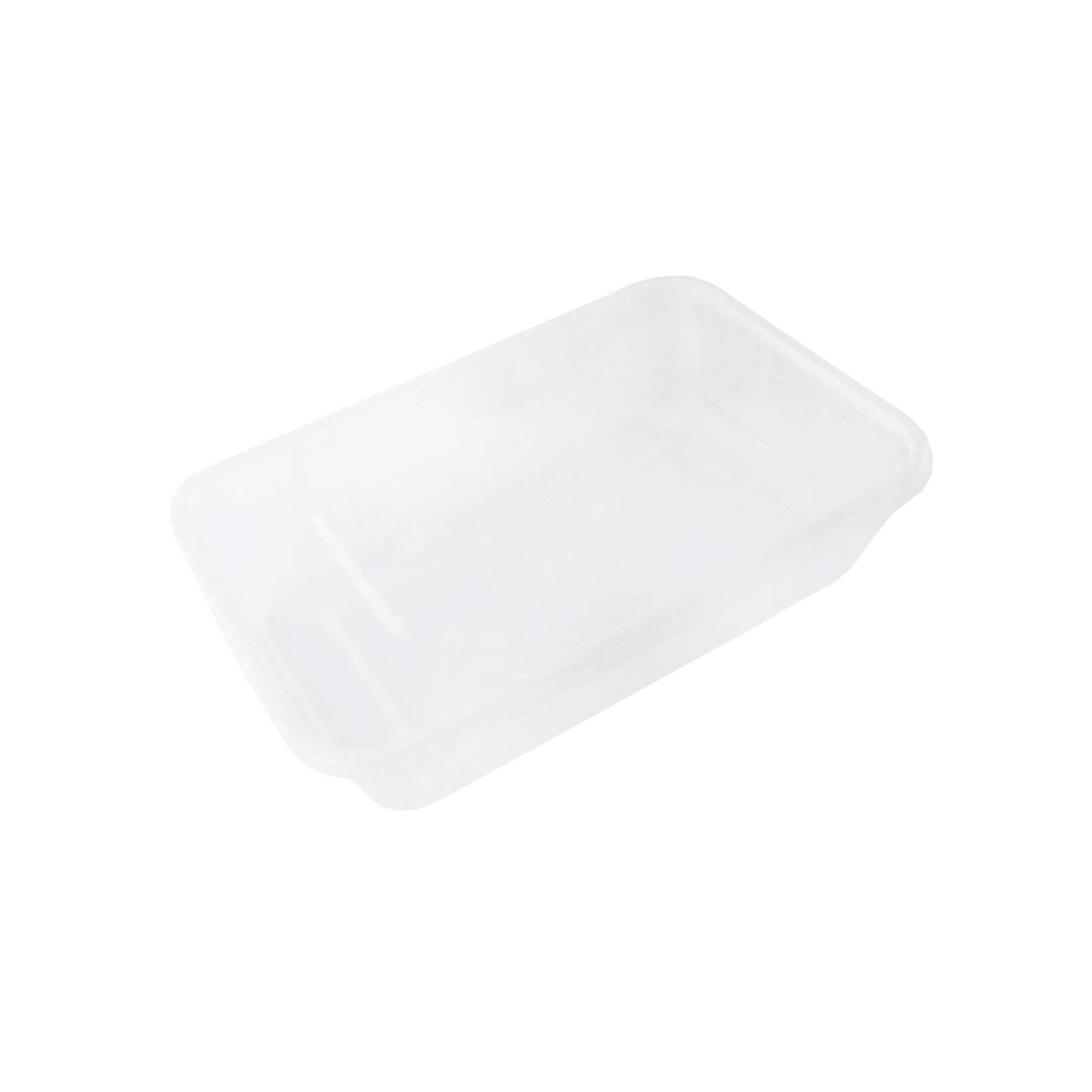 Disposable PP Takeaway Food Container Rectangular with Lid 10pack