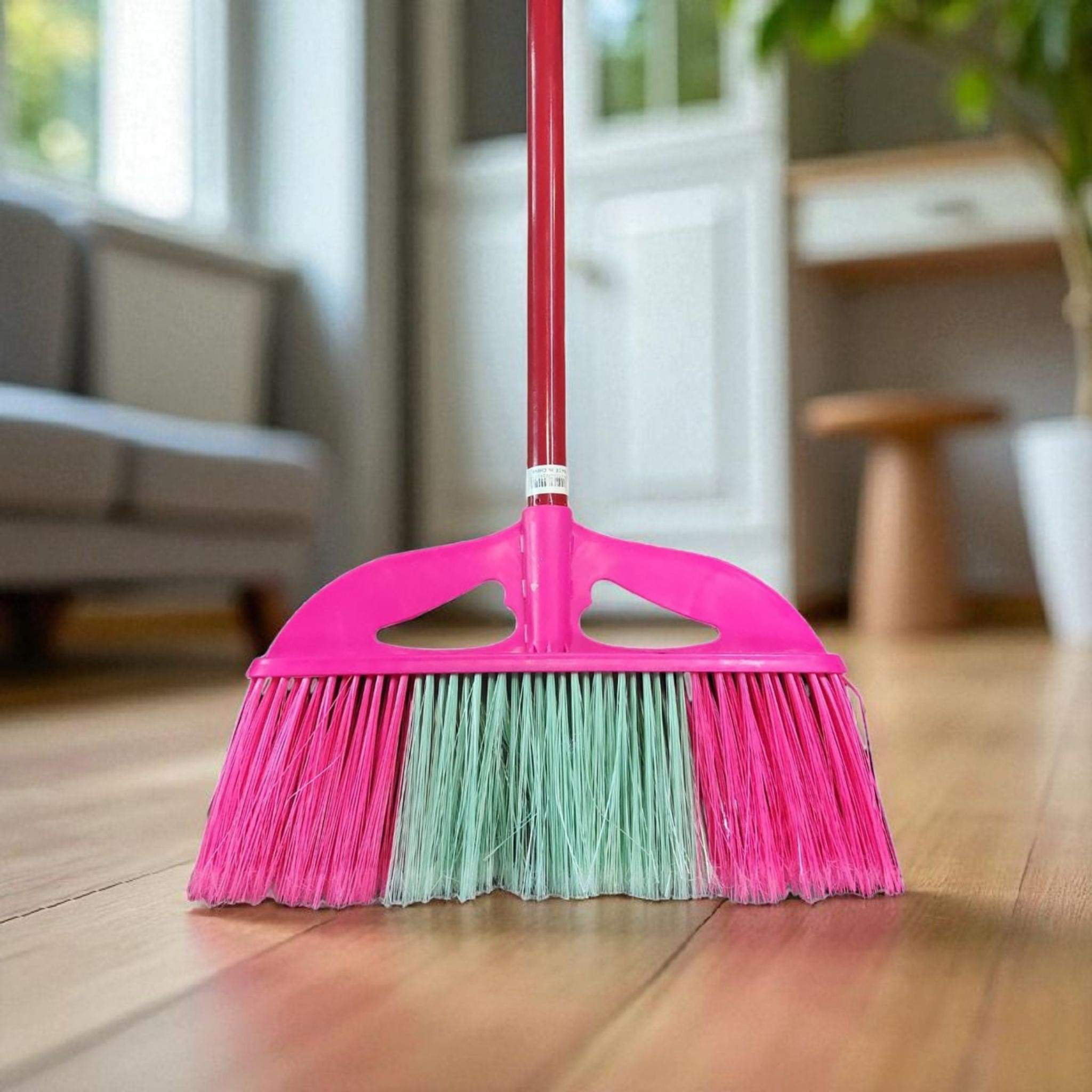 Kitchen Floor Dust Broom with Steel Stick 372