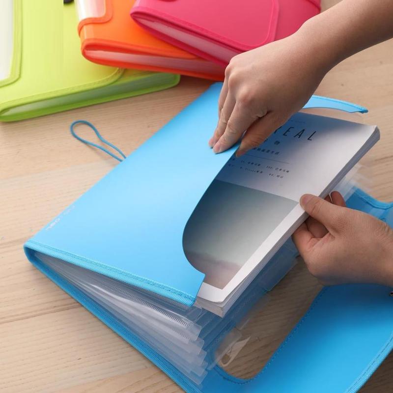 Deli Expanding File A4 13P 1pc