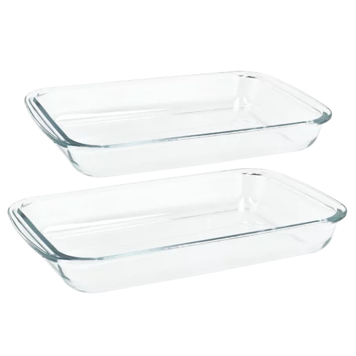 Rectangle Casserole with Grey Lid