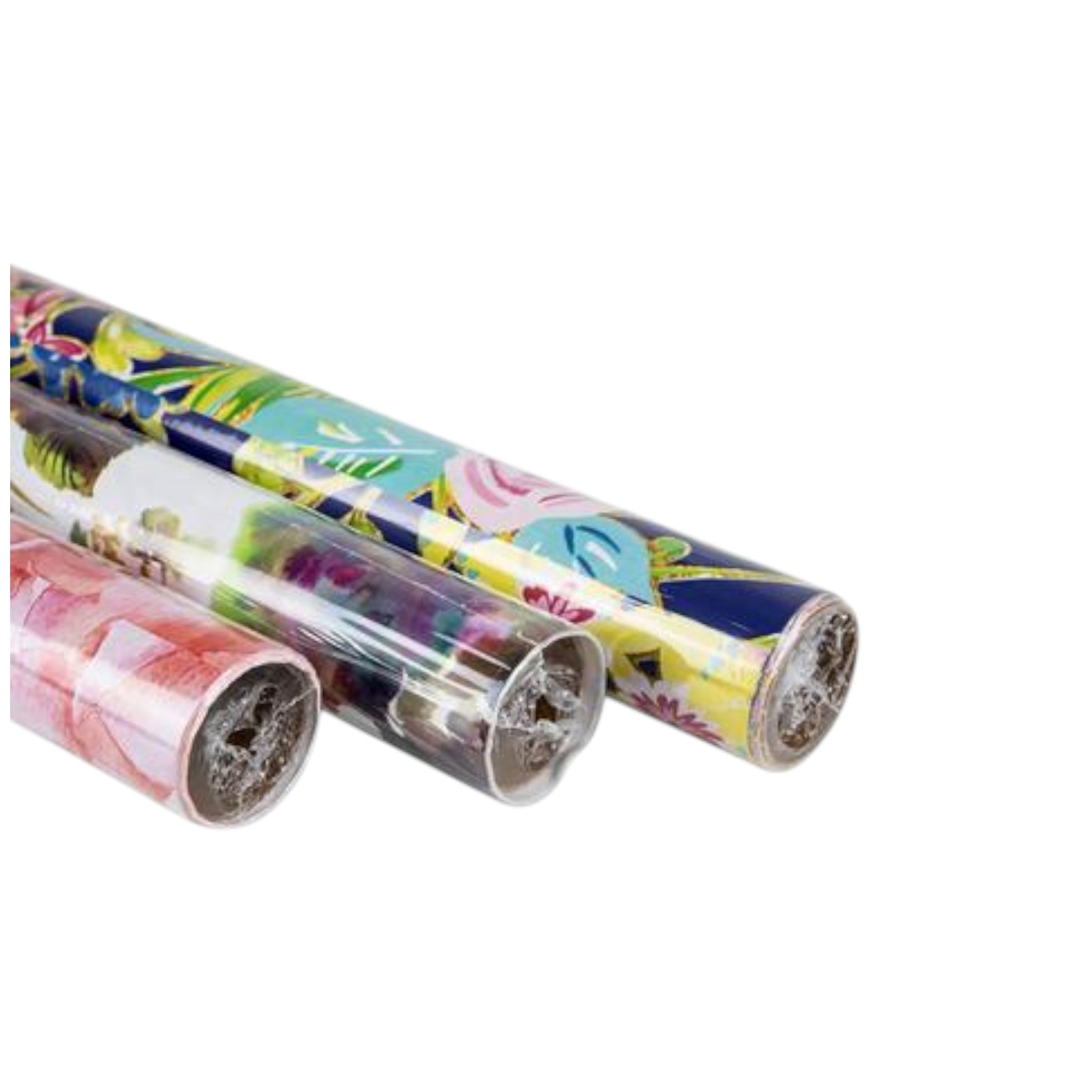 Gift Wrap Flower Print 700mmx2m 1pc