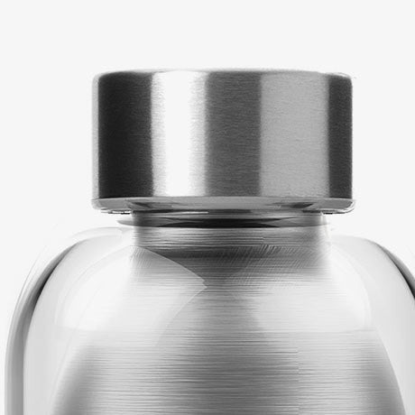 Thermos Vacuum Flask Stainless Steel 450ml with Insulated Acrylic Shell