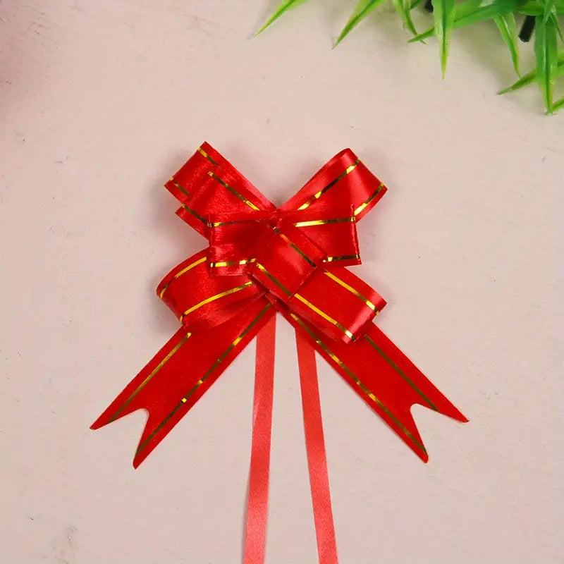 Cloth Pull Bow Ribbon 37cm 10pack