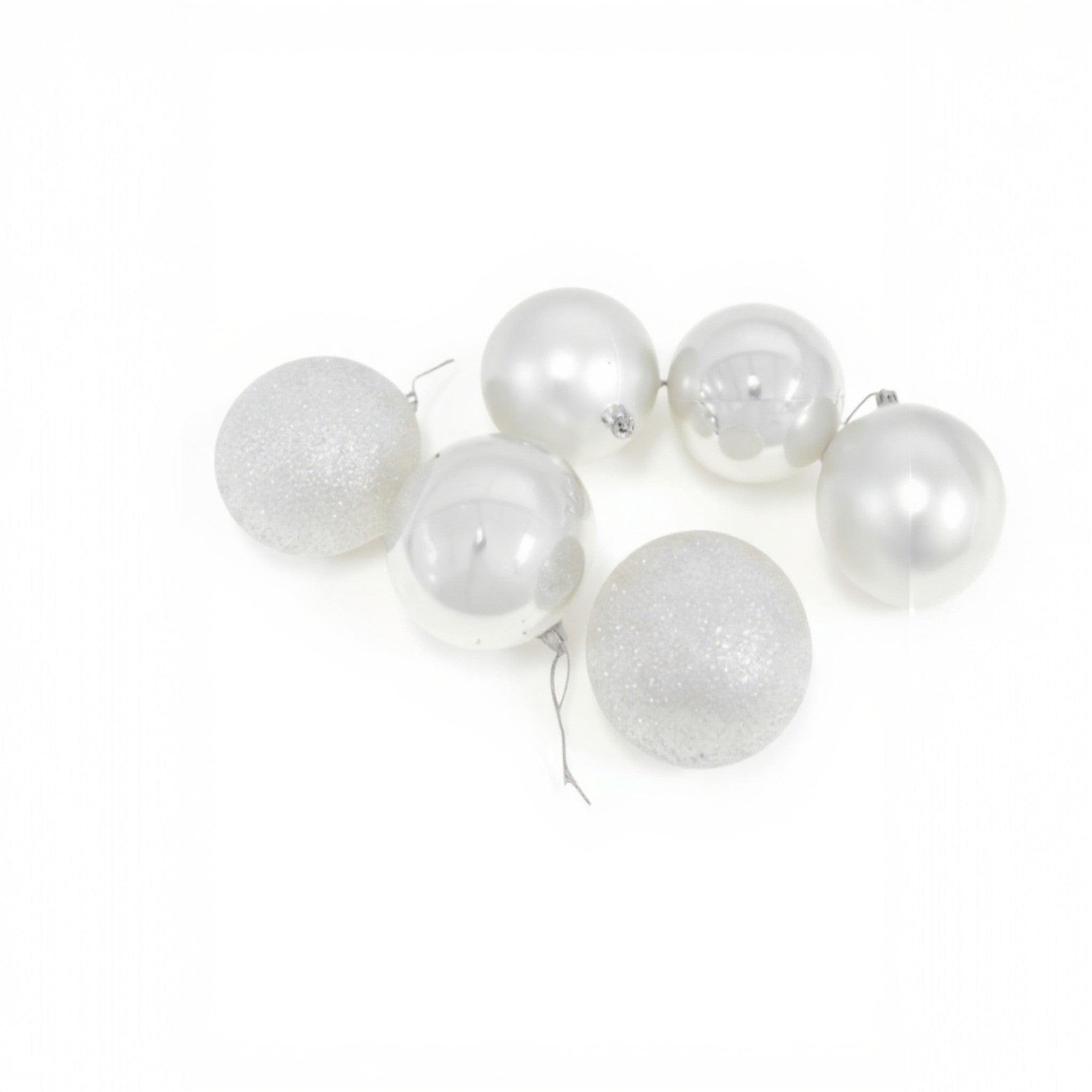 Decorative Color Balls 6cm 6pack