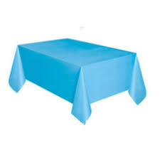 Multipurpose Plastic Party Table Cover Disposable & Reusable 137x183cm