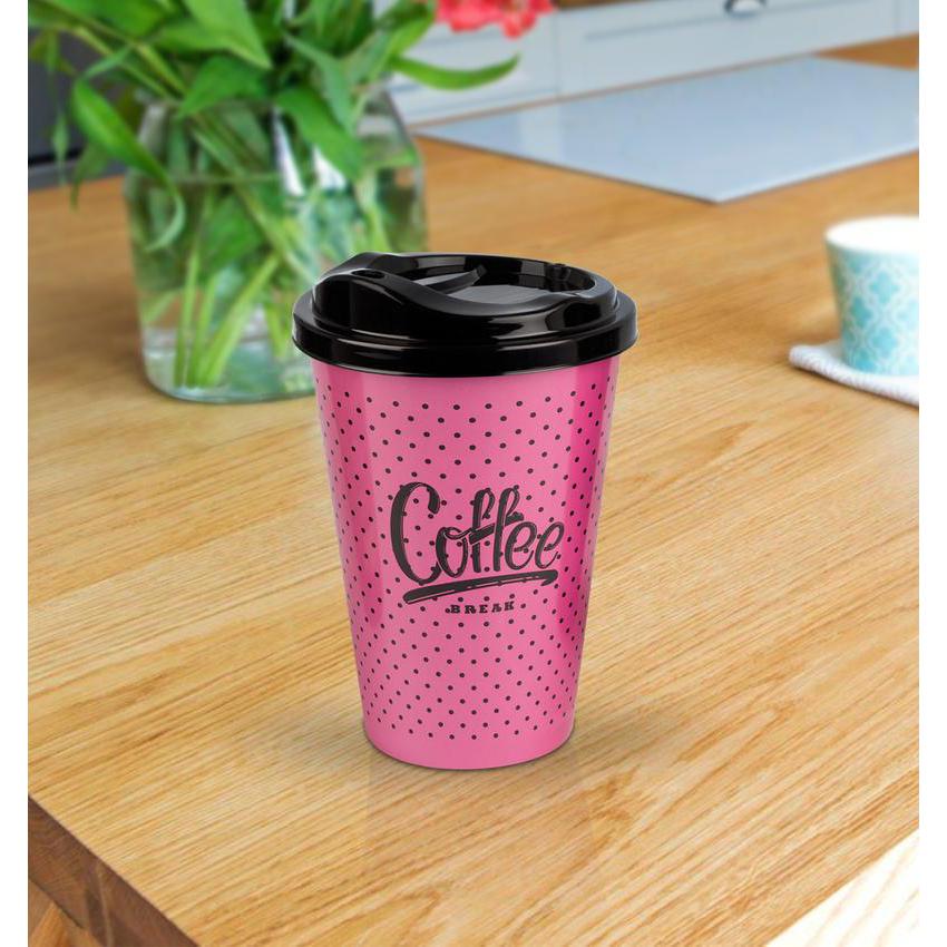 Hobby Life 500ml Reusable Takeaway Coffee Cup To-Go