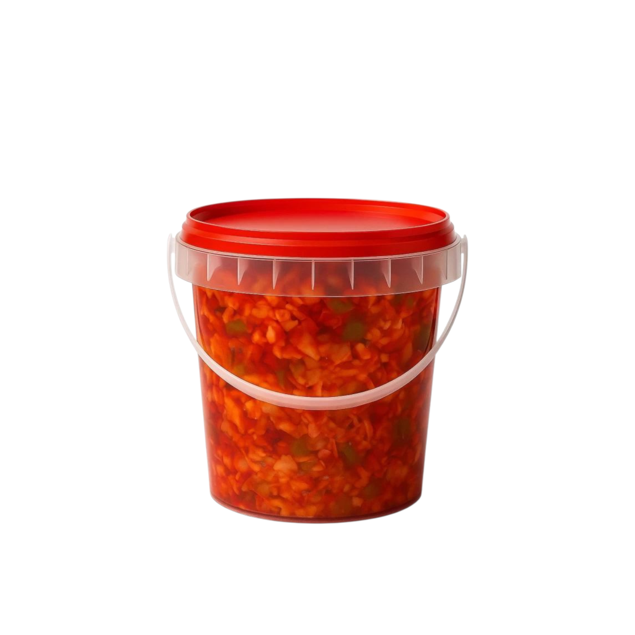 9L Bucket Tamper Proof with Lid - Atchar Container Transparent