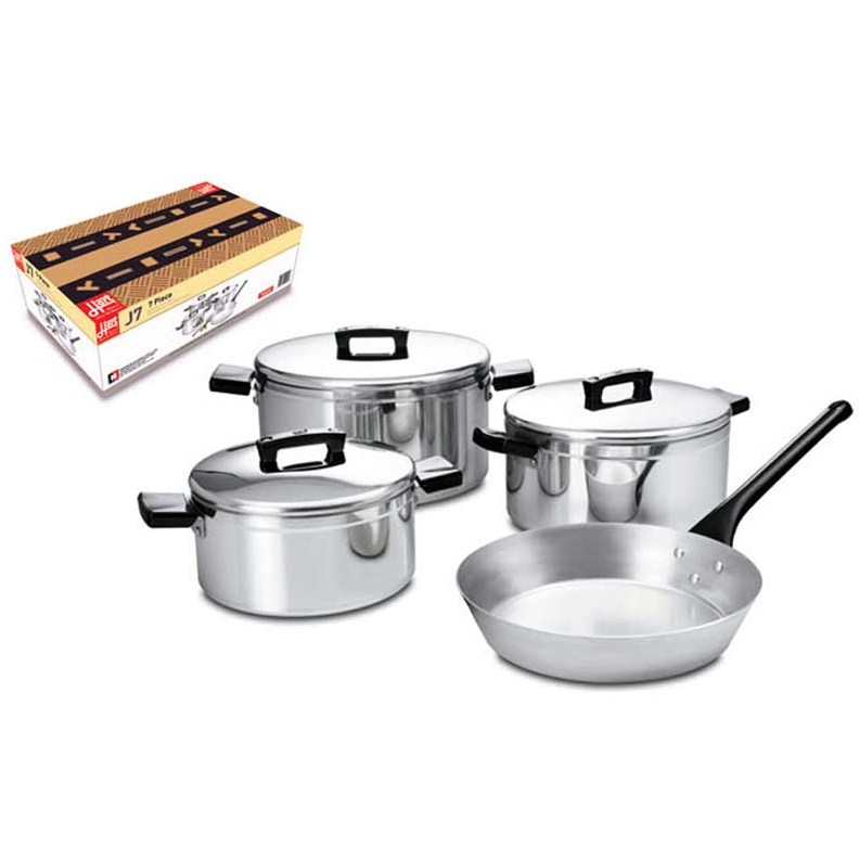 Hart Stewpan with Fry pan 7-Piece Set 175-225mm J7 Hart-99