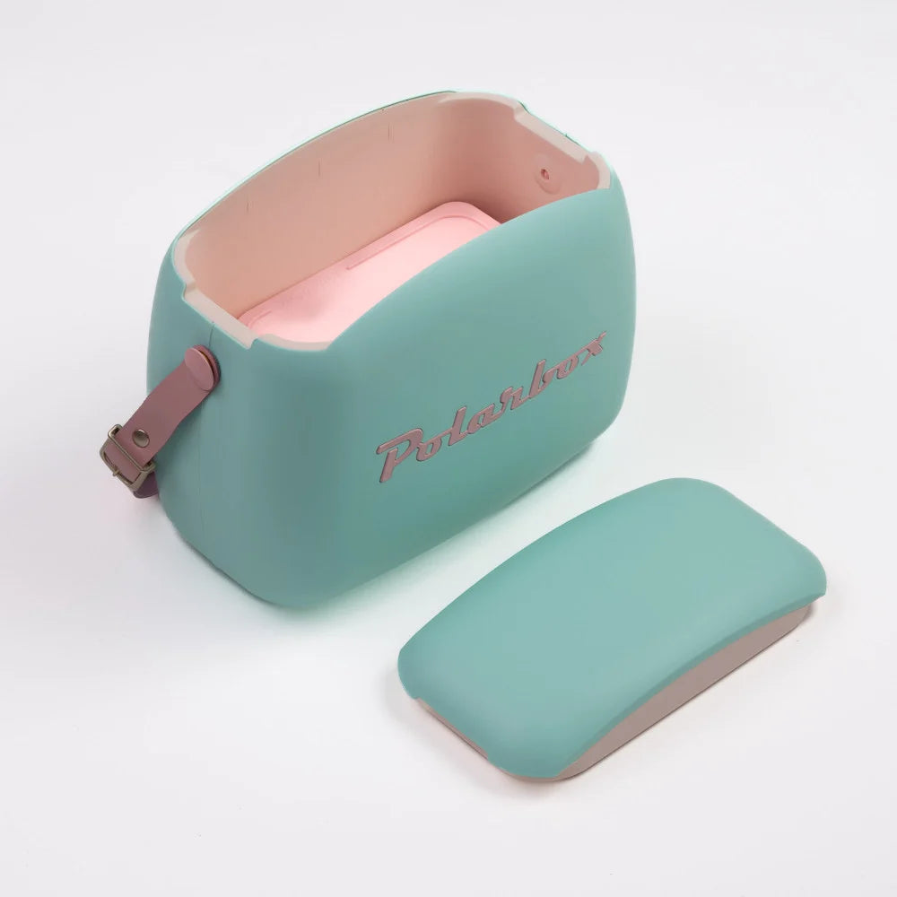 Polarbox 6L Mini Retro Cooler Bag with Two Lunch Box Containers