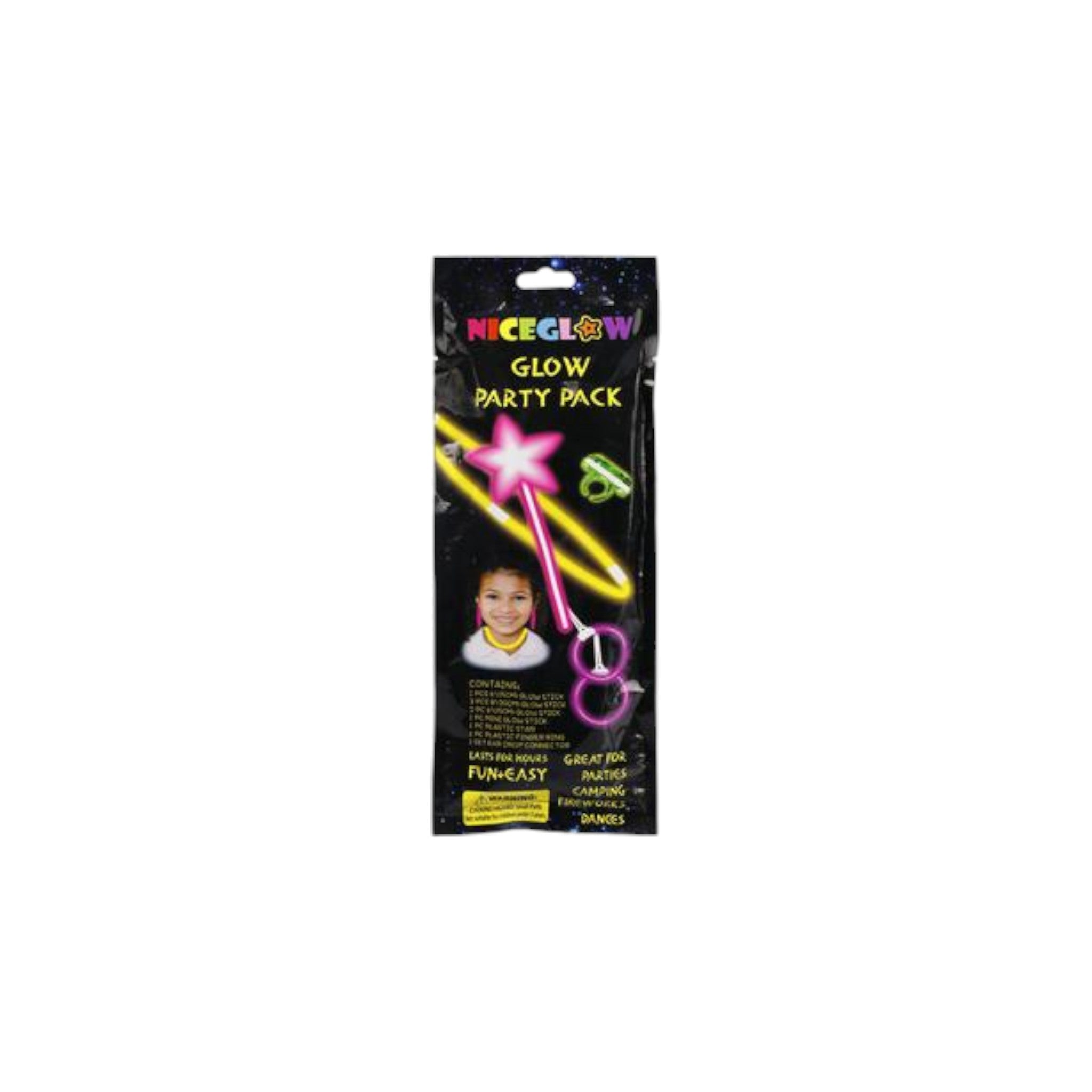 Glow Stick Party Pack Girls 5pcs