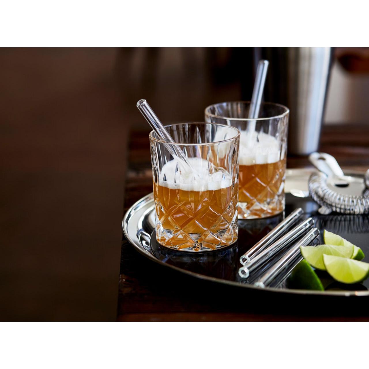 Borosilicate Glass Straw Clear Straight