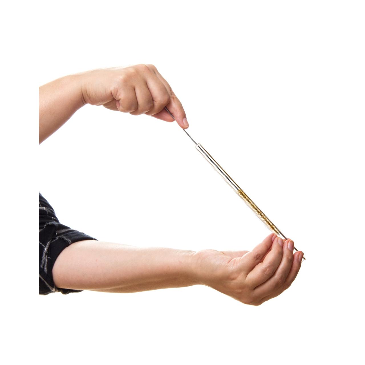 Borosilicate Glass Straw Clear Straight