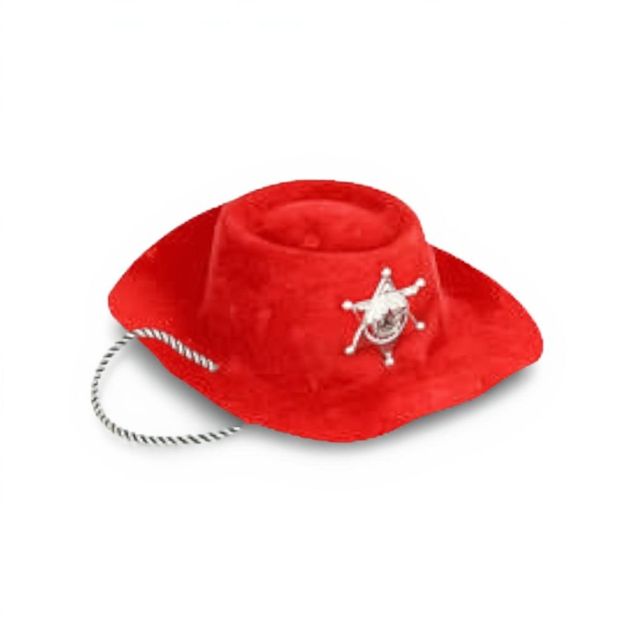 Dress Up Cowboy Part Hat PET Plastic
