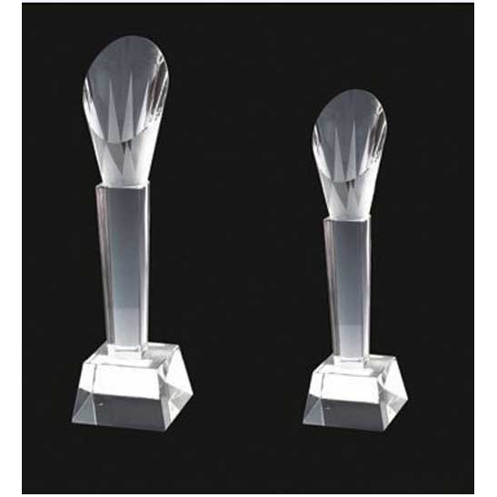 Glass Trophy Crown 27cm DL-005