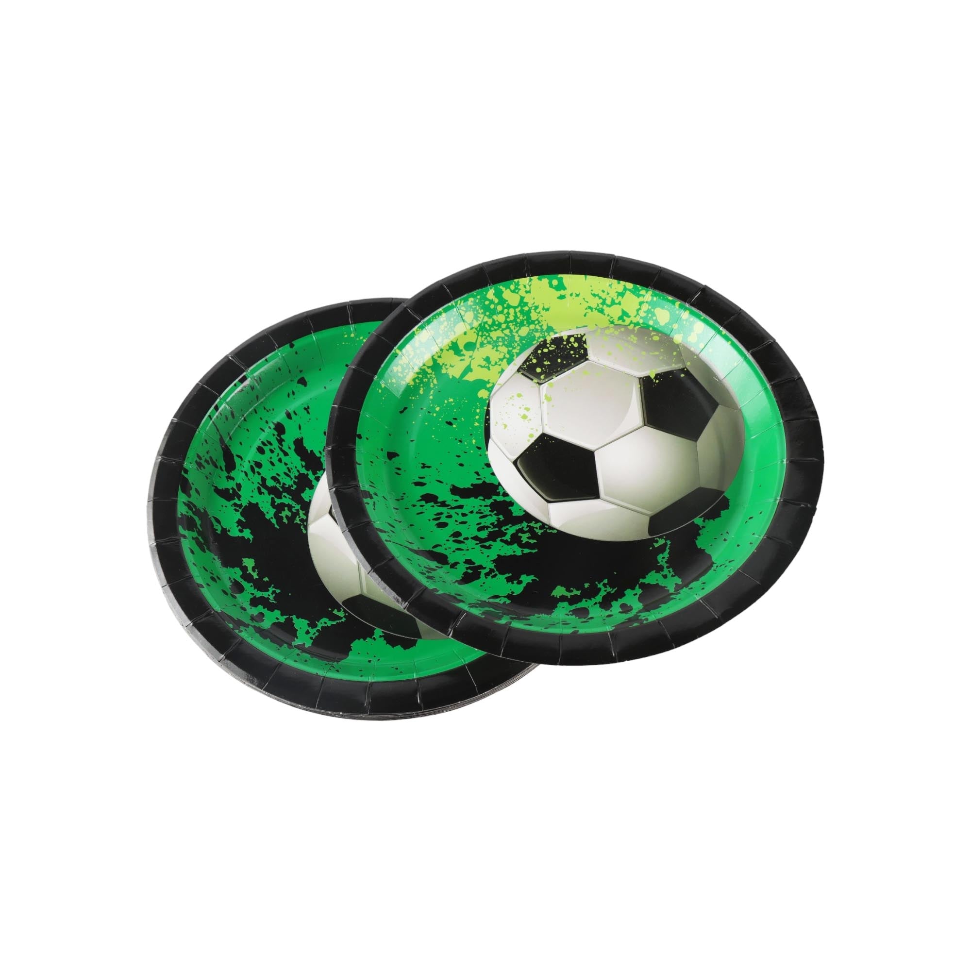 Disposable Soccer Party Paper Plate 9inch 10pack