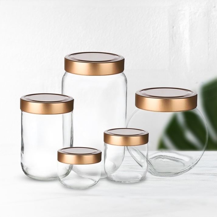 Titiz 300ml Minnt Glass Cosmetic Jar KC-266