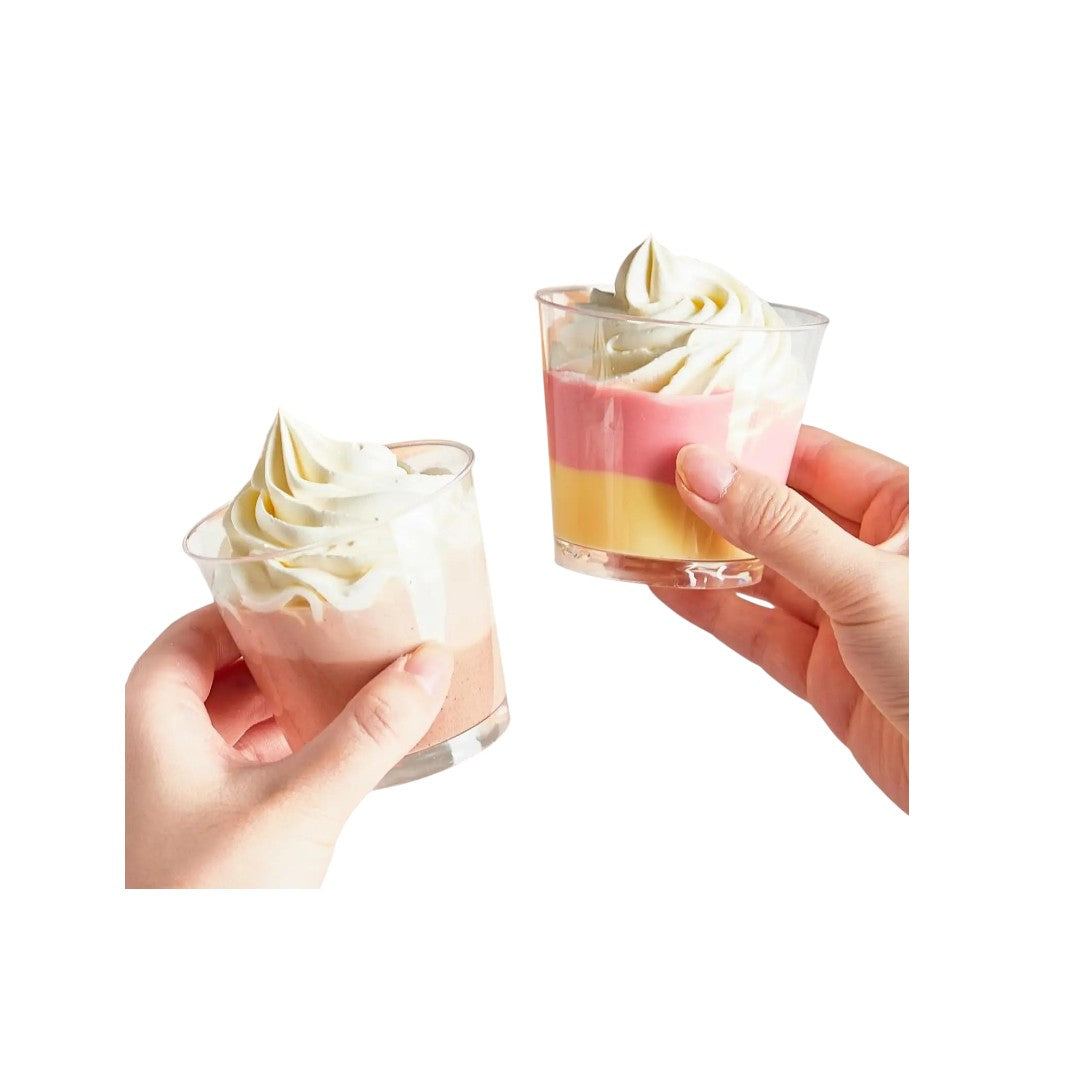 Disposable Plastic Acrylic Dessert Cups 10Pcs