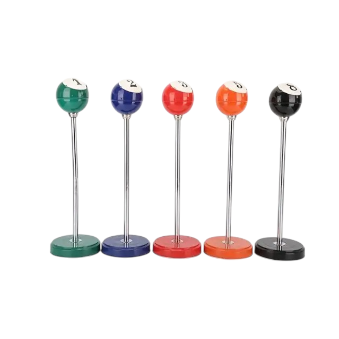 Standing Ashtray - Stick Pool Ball