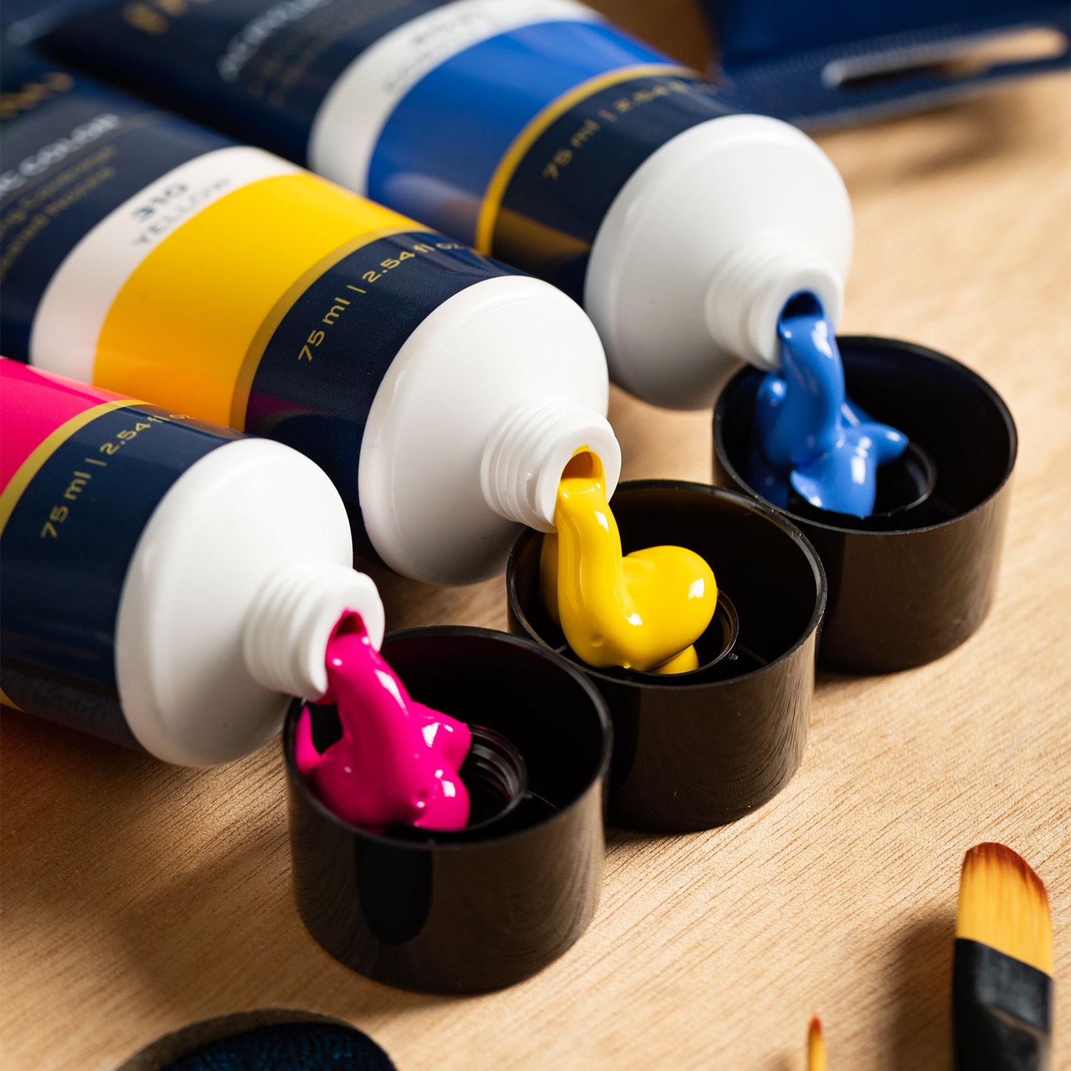 Deli Finenolo Acrylic Paint 75ml Magneta