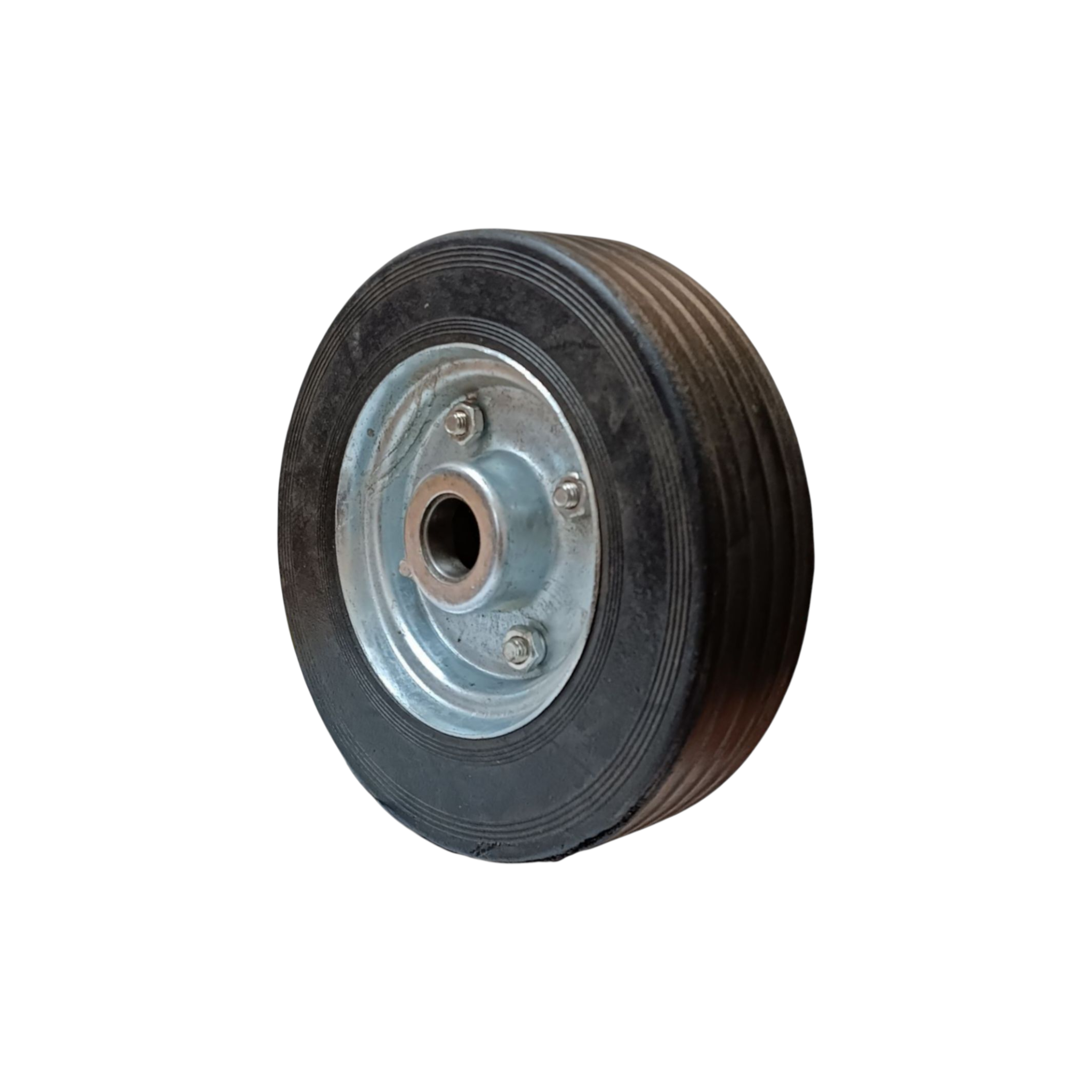 Castor Wheel 200mm Split Disc Rubber Wheel BB25 WSS0820B25