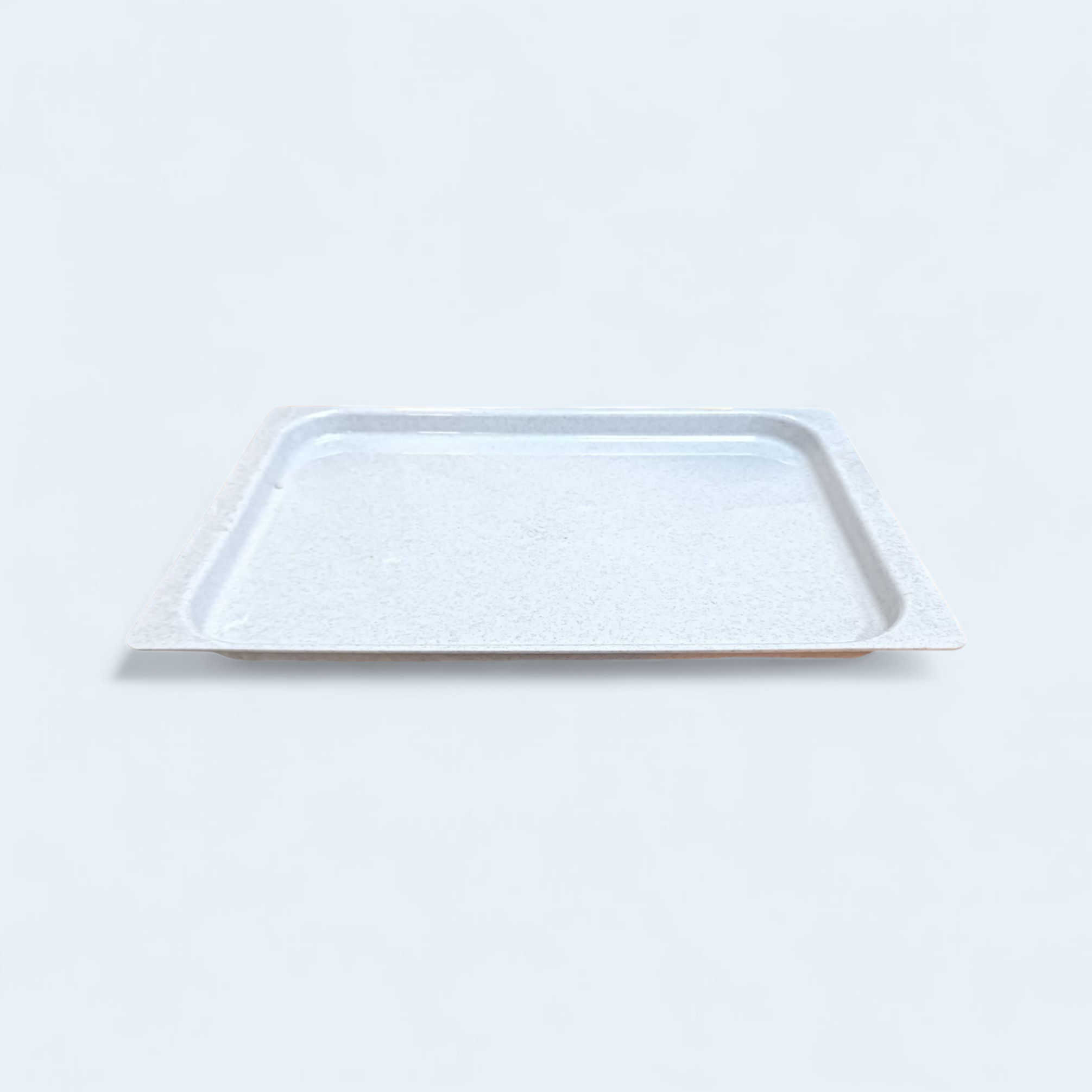 Granite Serving Tray 40x28cm Rectangular Plastic