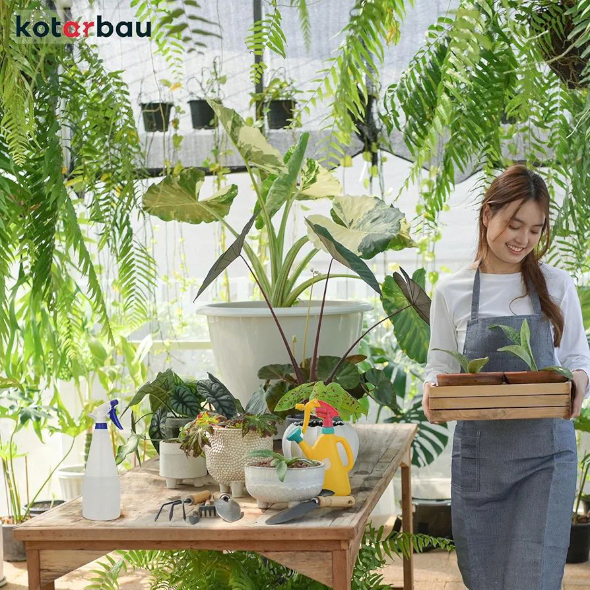 1L Trigger Sprayer HDPE Bottle Heavy Duty