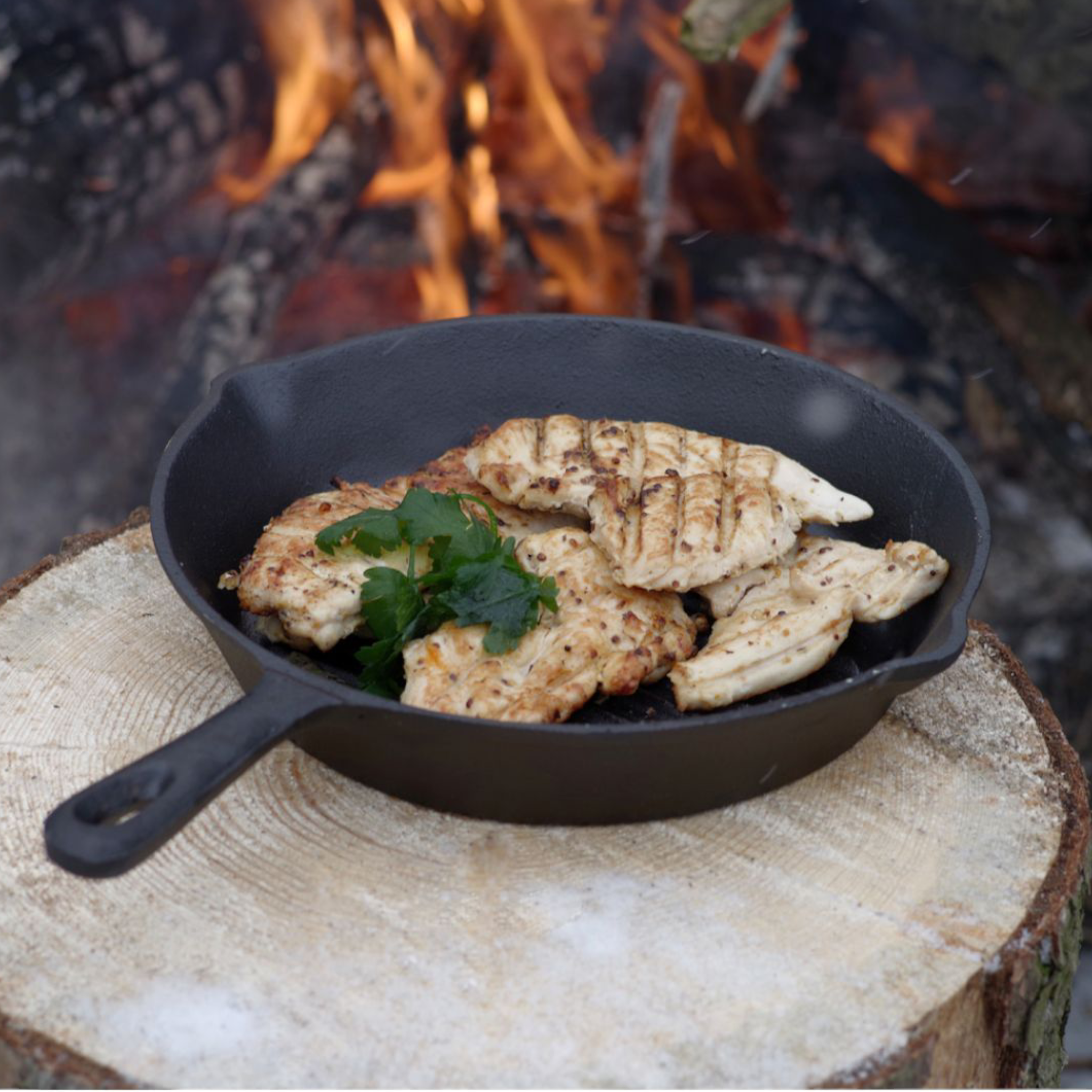 Totai Cast Iron Round Griddle Pan 20cm