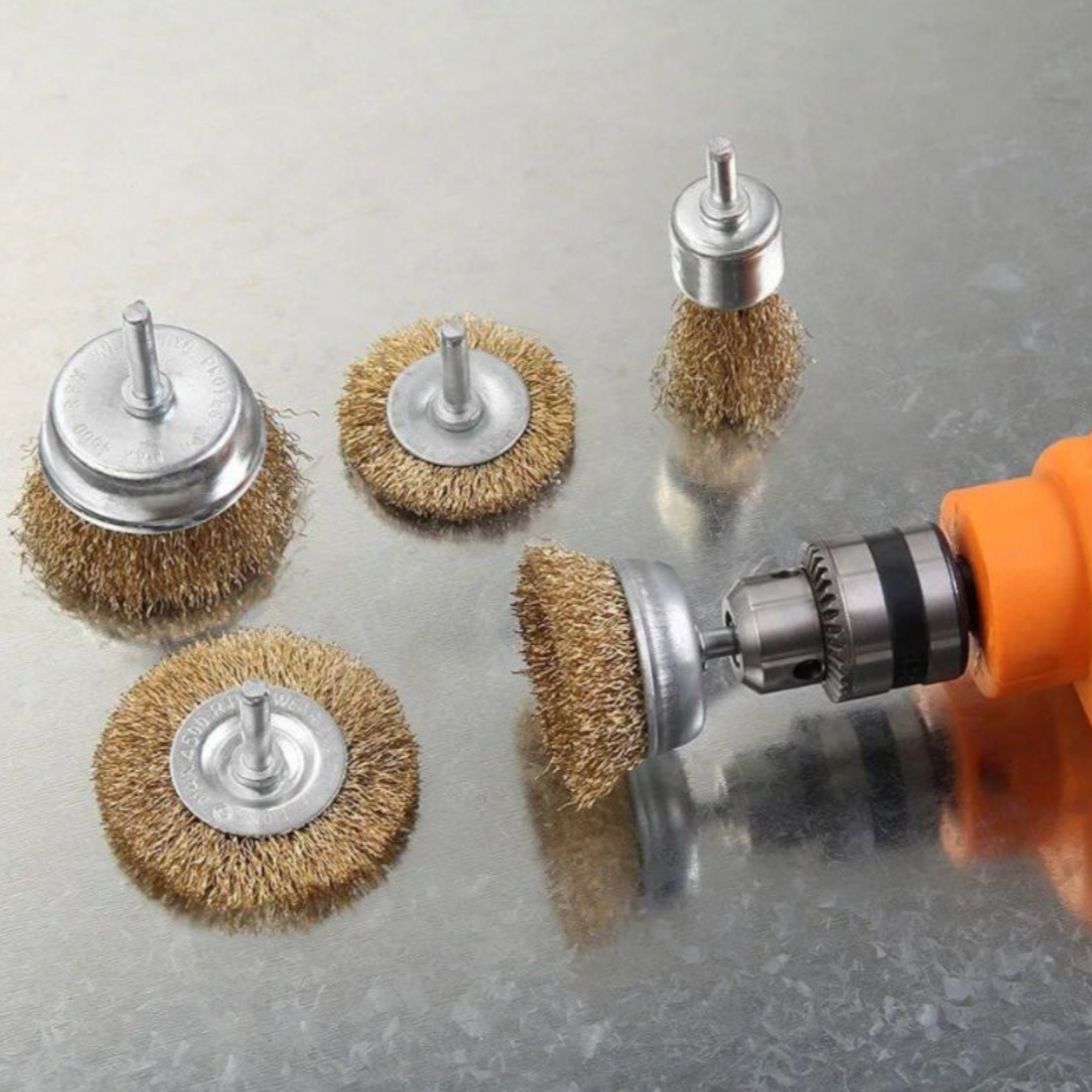 Wire Wheel Brush 6pc