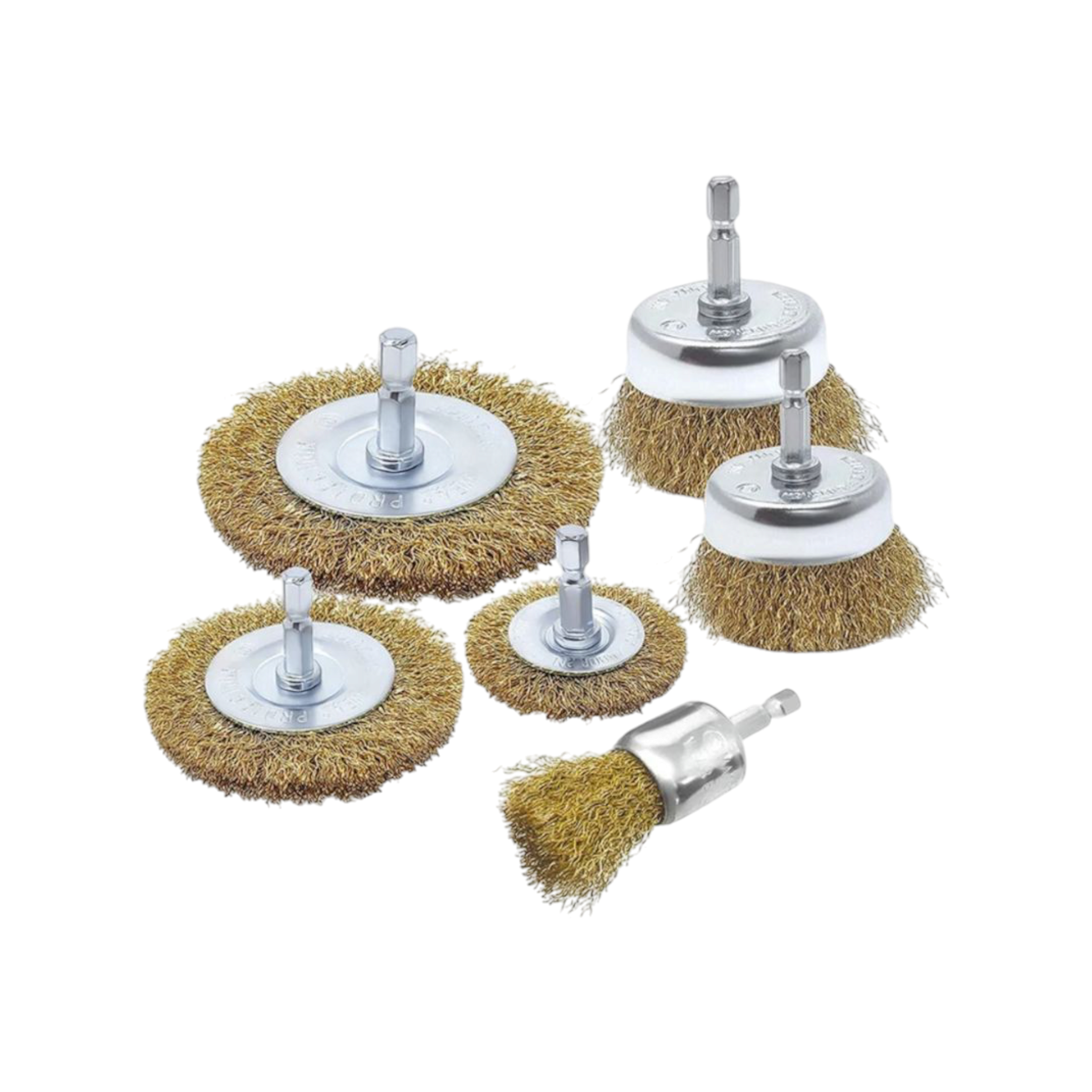 Wire Wheel Brush 6pc