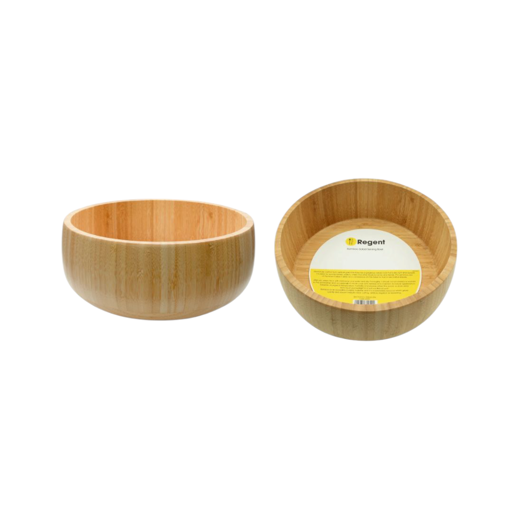 Regent Bamboo Salad Serving Bowl 258x103mm