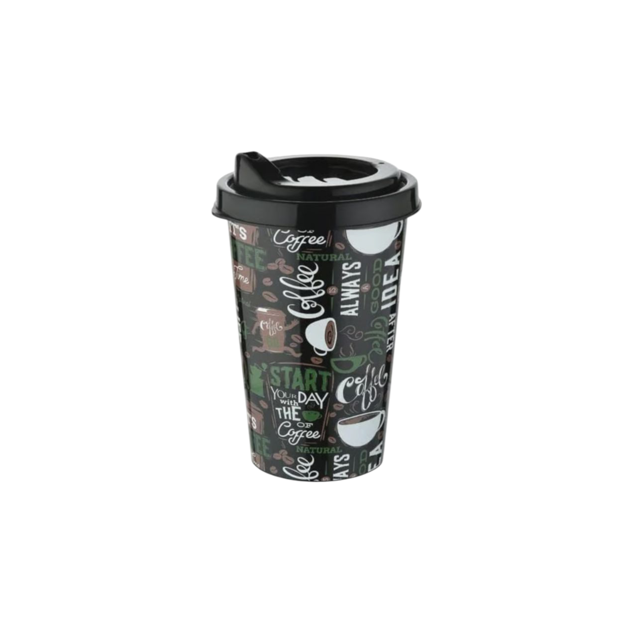 Tuffex Plastic Coffee Cup To Go 400ml