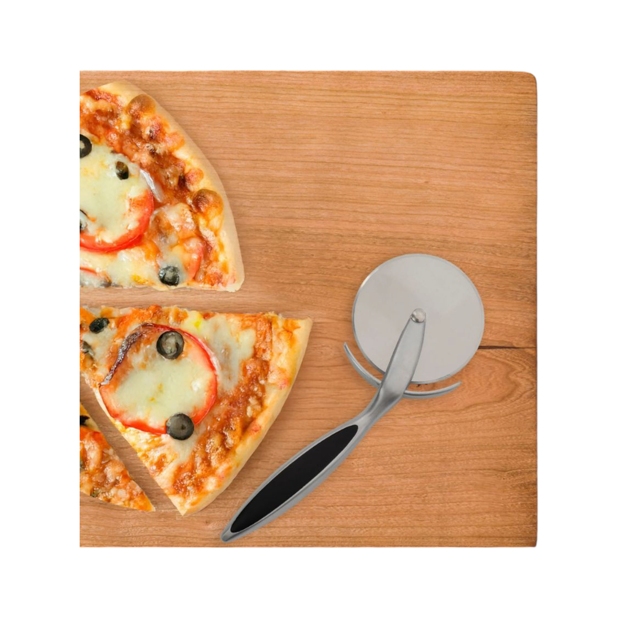 Regent Kitchen Deluxe Pizza Cutter 185x75mm
