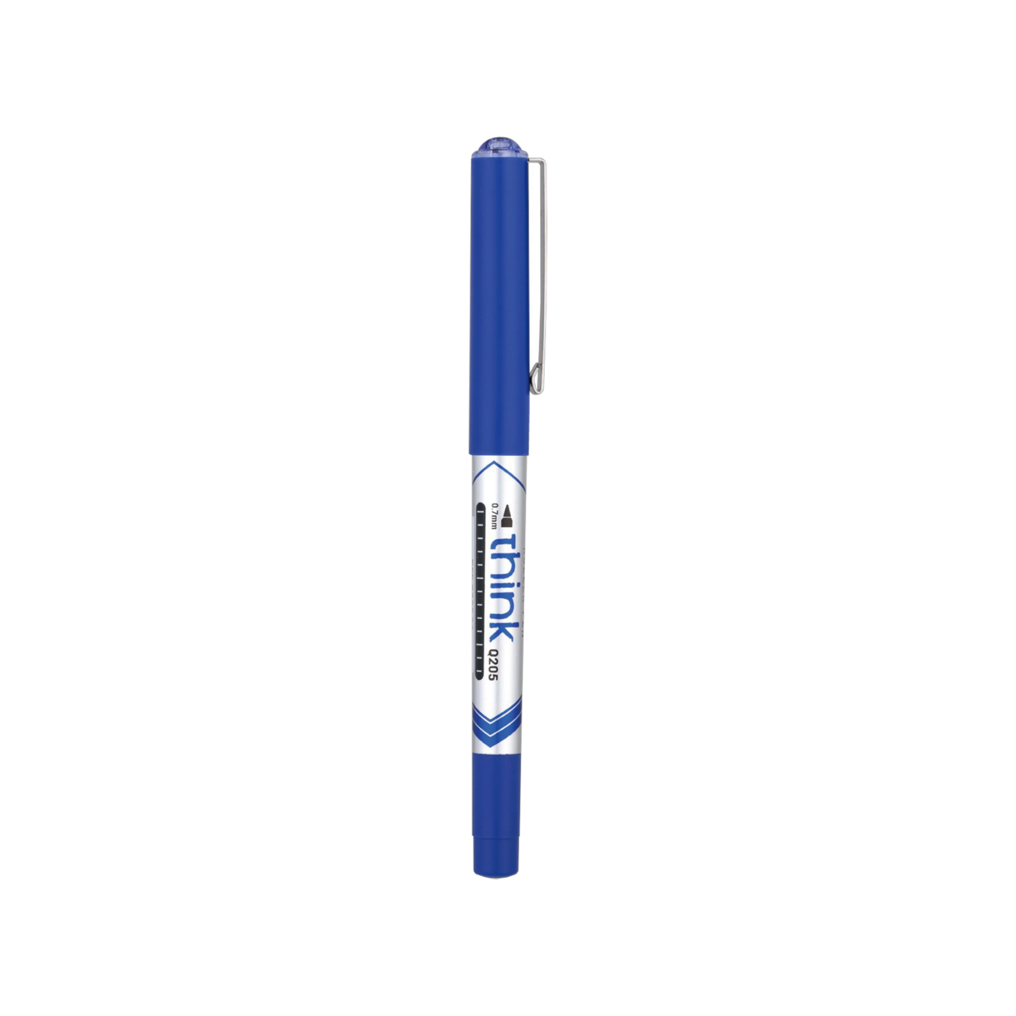 Deli Roller Pen Bullet tip 0.7mm Blue
