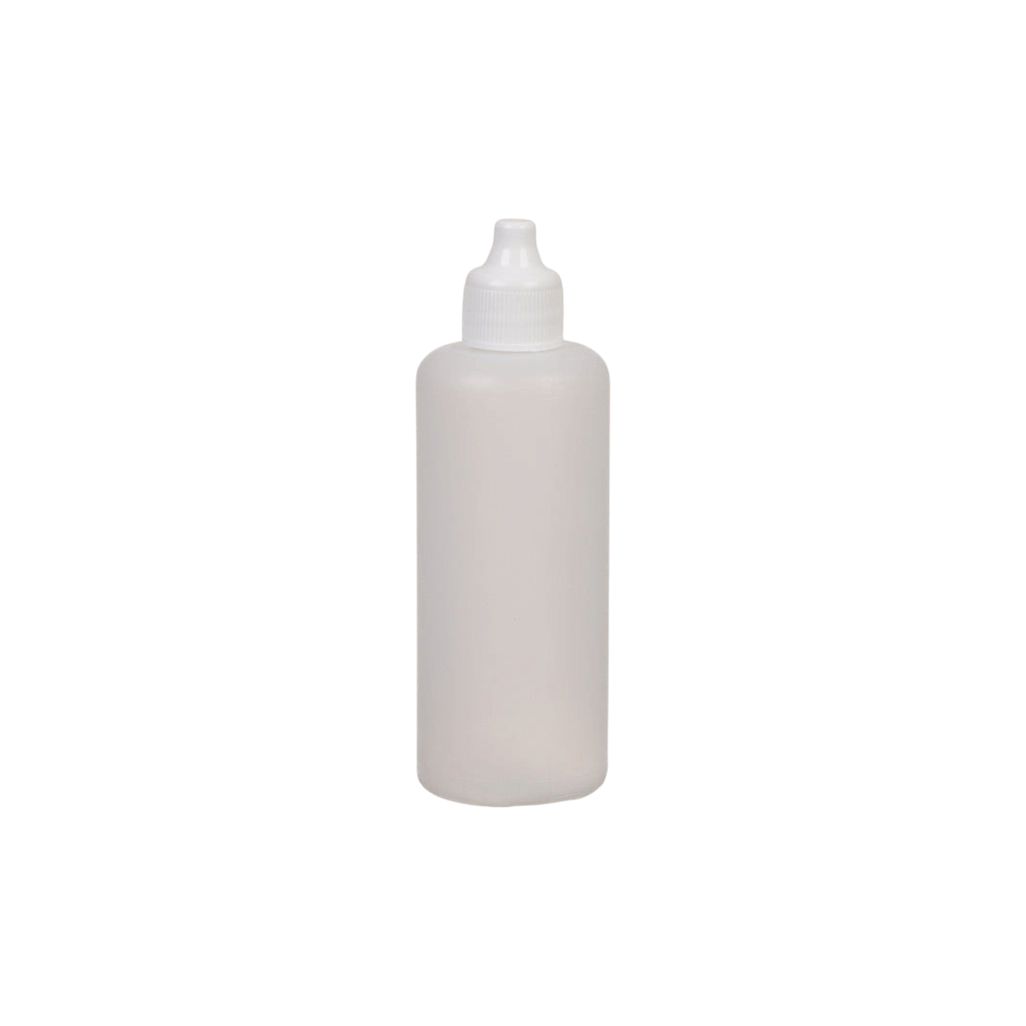 100ml HDPE Plastic Dropper Bottle Natural with Ratchet