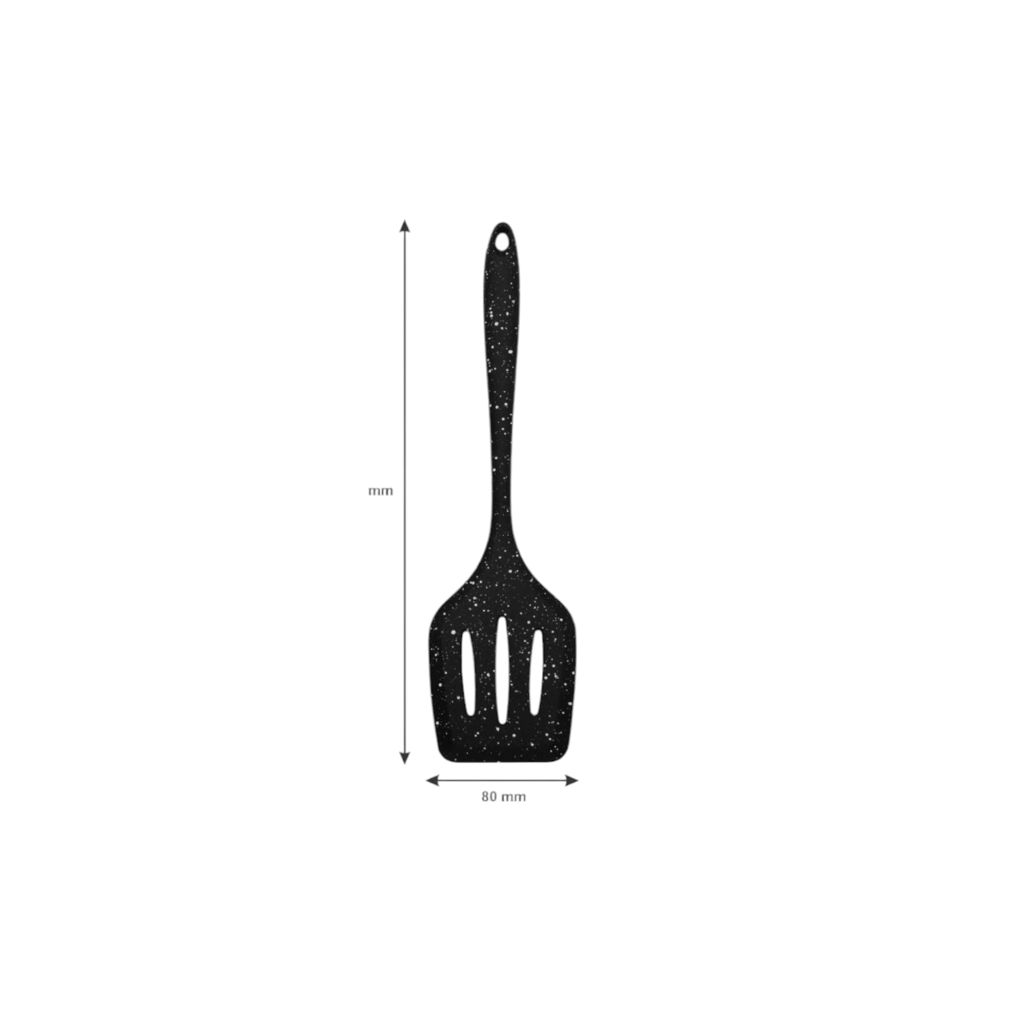Regent Kitchen Basting Brush and Turner Set Nylon Speck Black