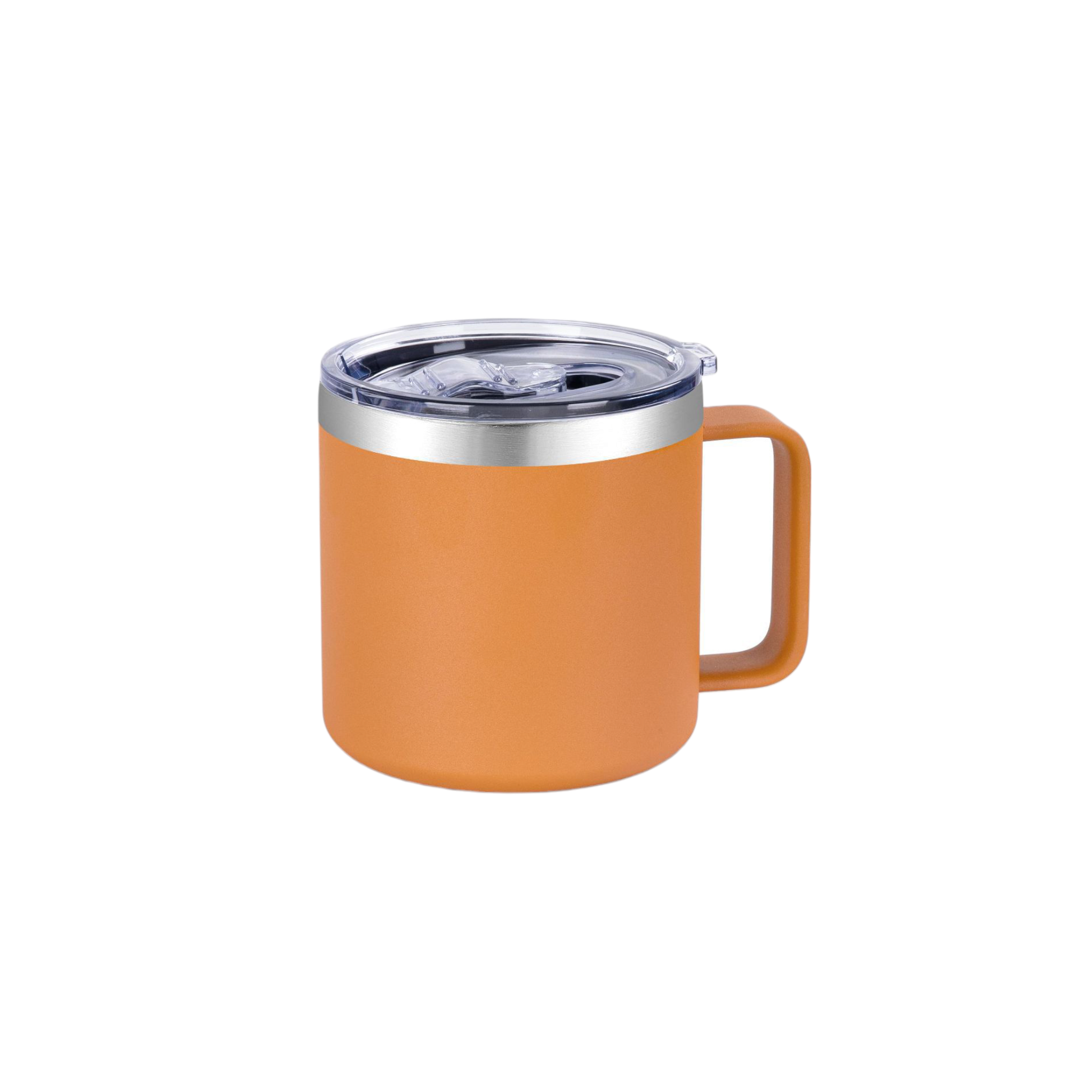 Thermos Drinking Mug 400ml with Lid Stainless Steel Double Wall