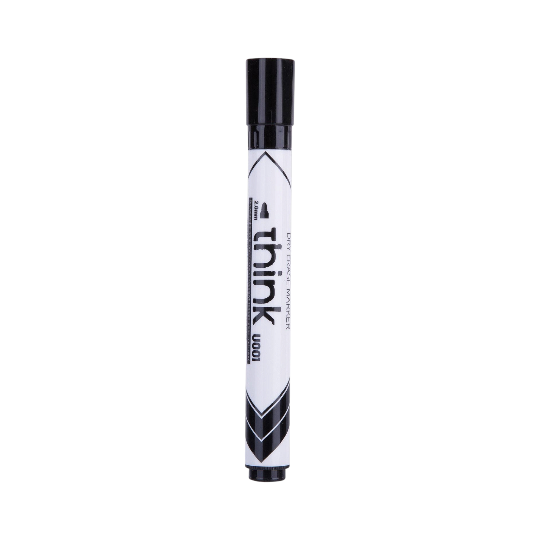 Deli Dry Eraser Marker Bullet Tip 2.0mm Black