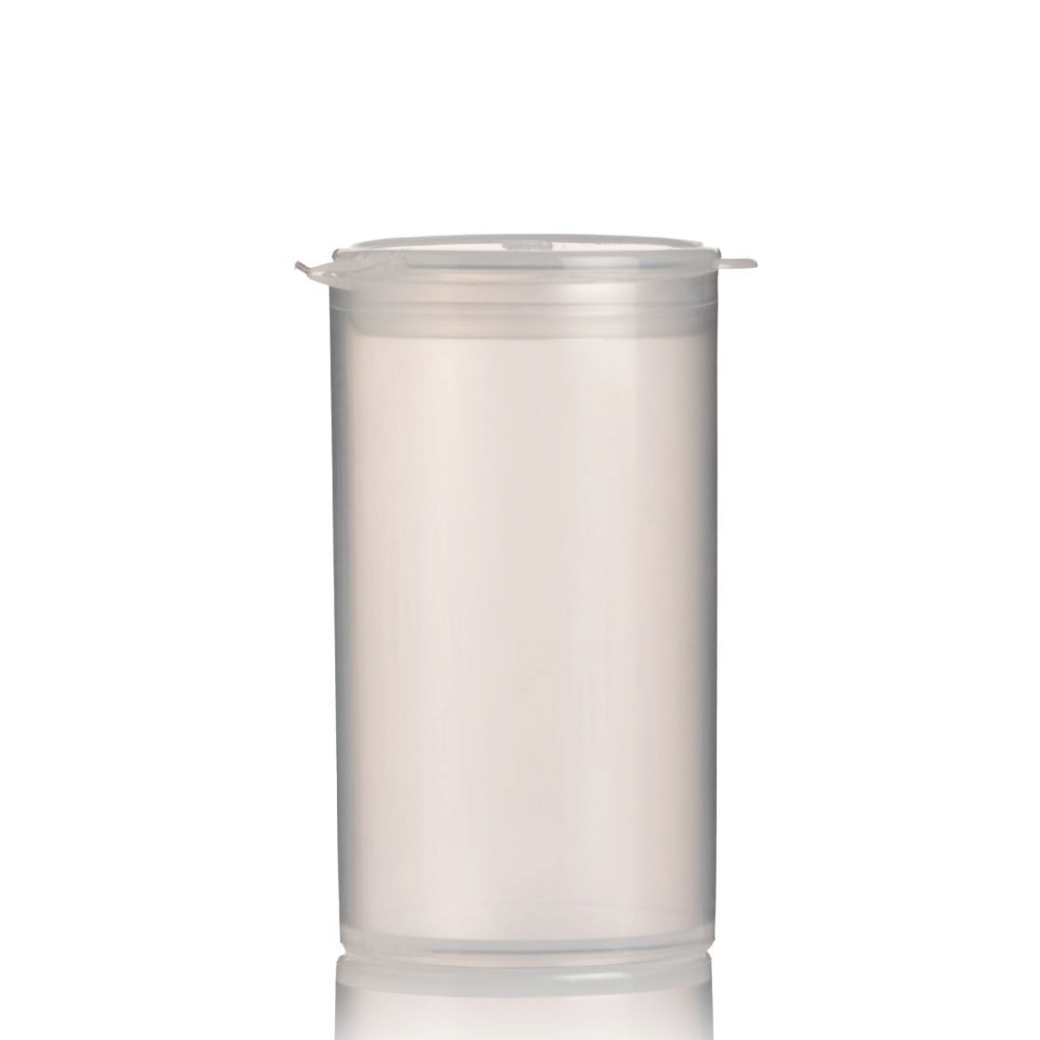 30ml Tablet Vials Plastic Hinged Snap 10pack