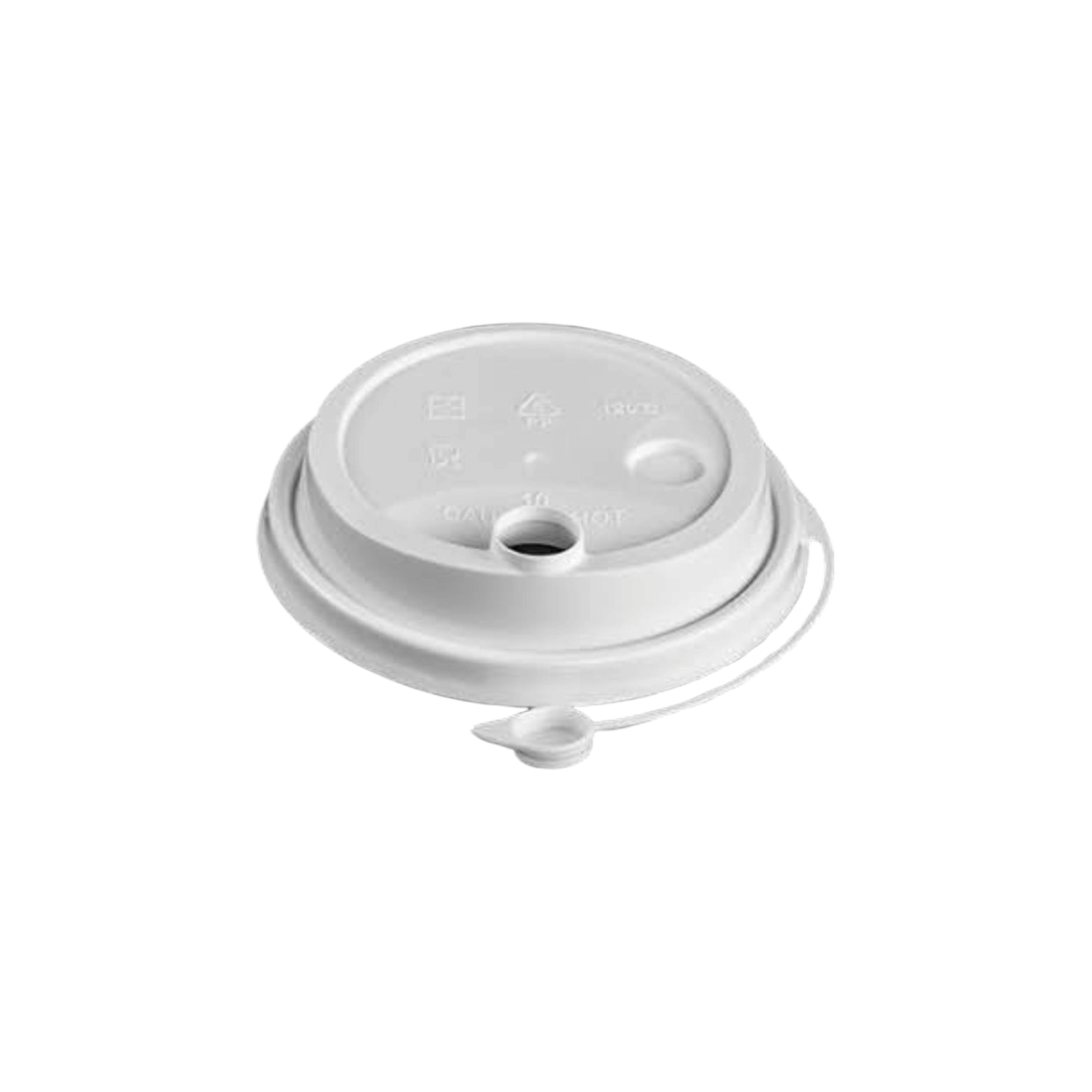 Disposable PP Drinking Silver Cup with White Sipper Lid