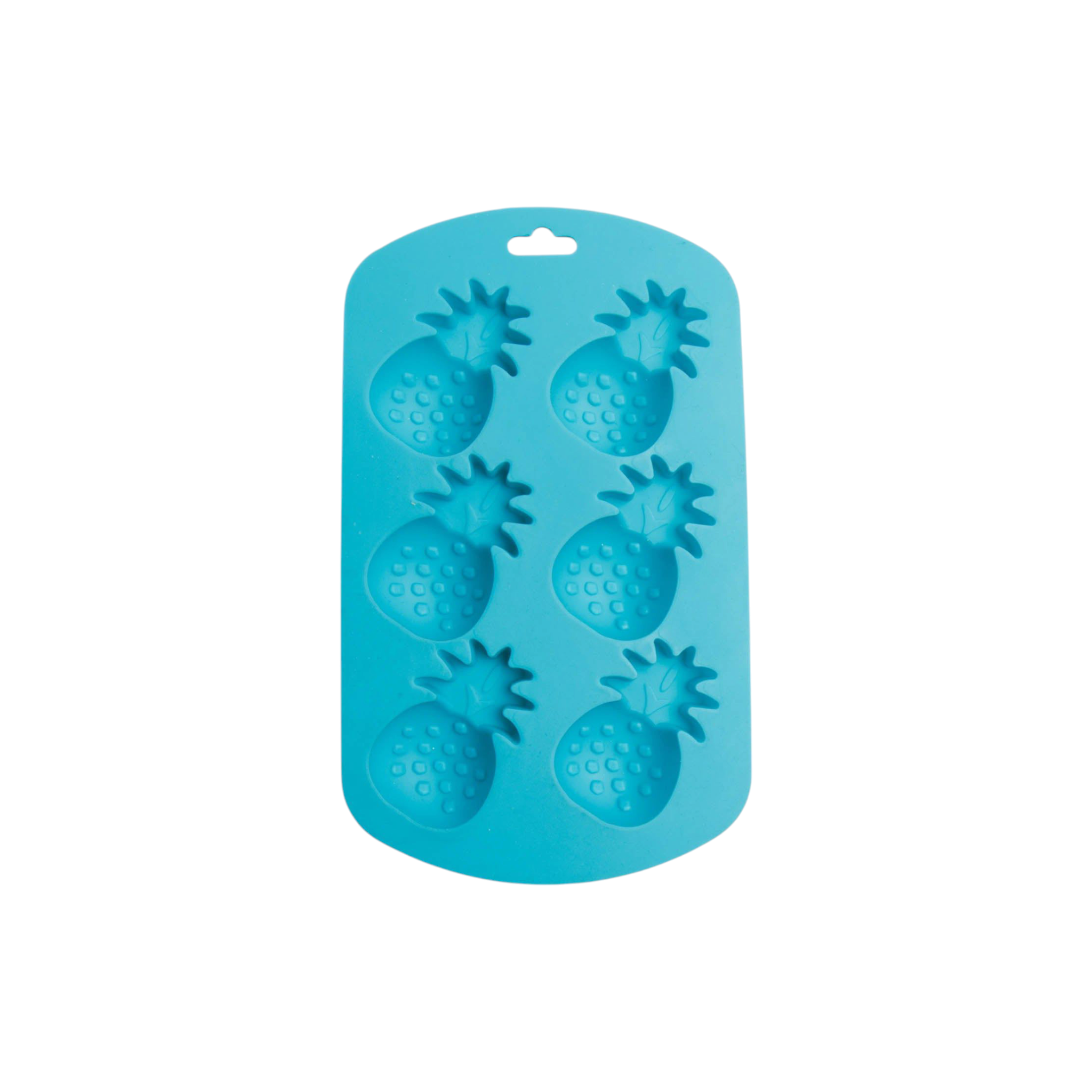 Silicone Ice Tray Pineapple Mould 6-Cavity