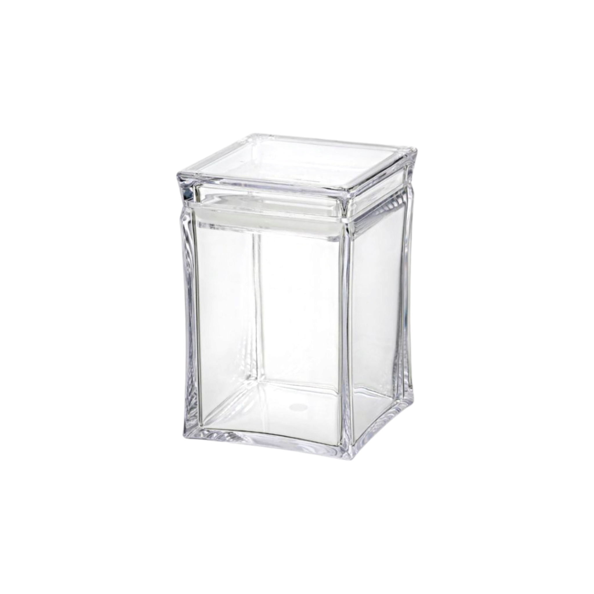 Prim Simple Acrylic Storage Canister Rectangular 840ml